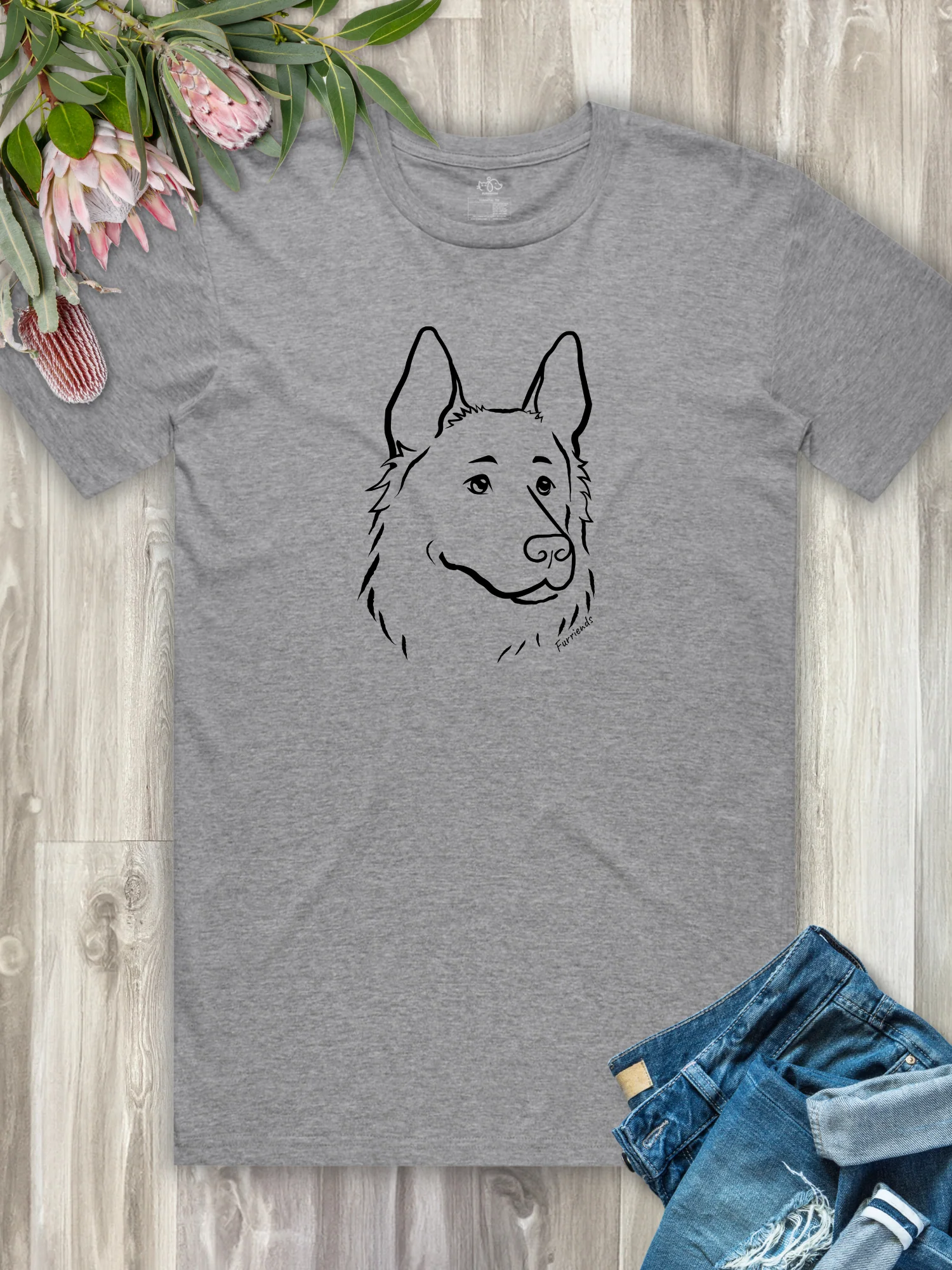 German Shepherd Regular Fit T-shirt - Image 5