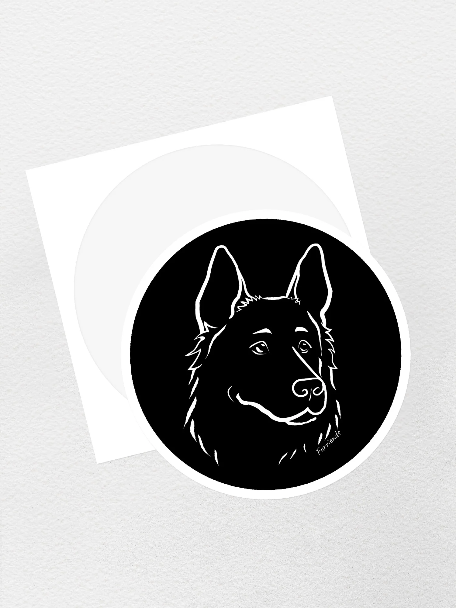 German Shepherd Sticker - Image 3