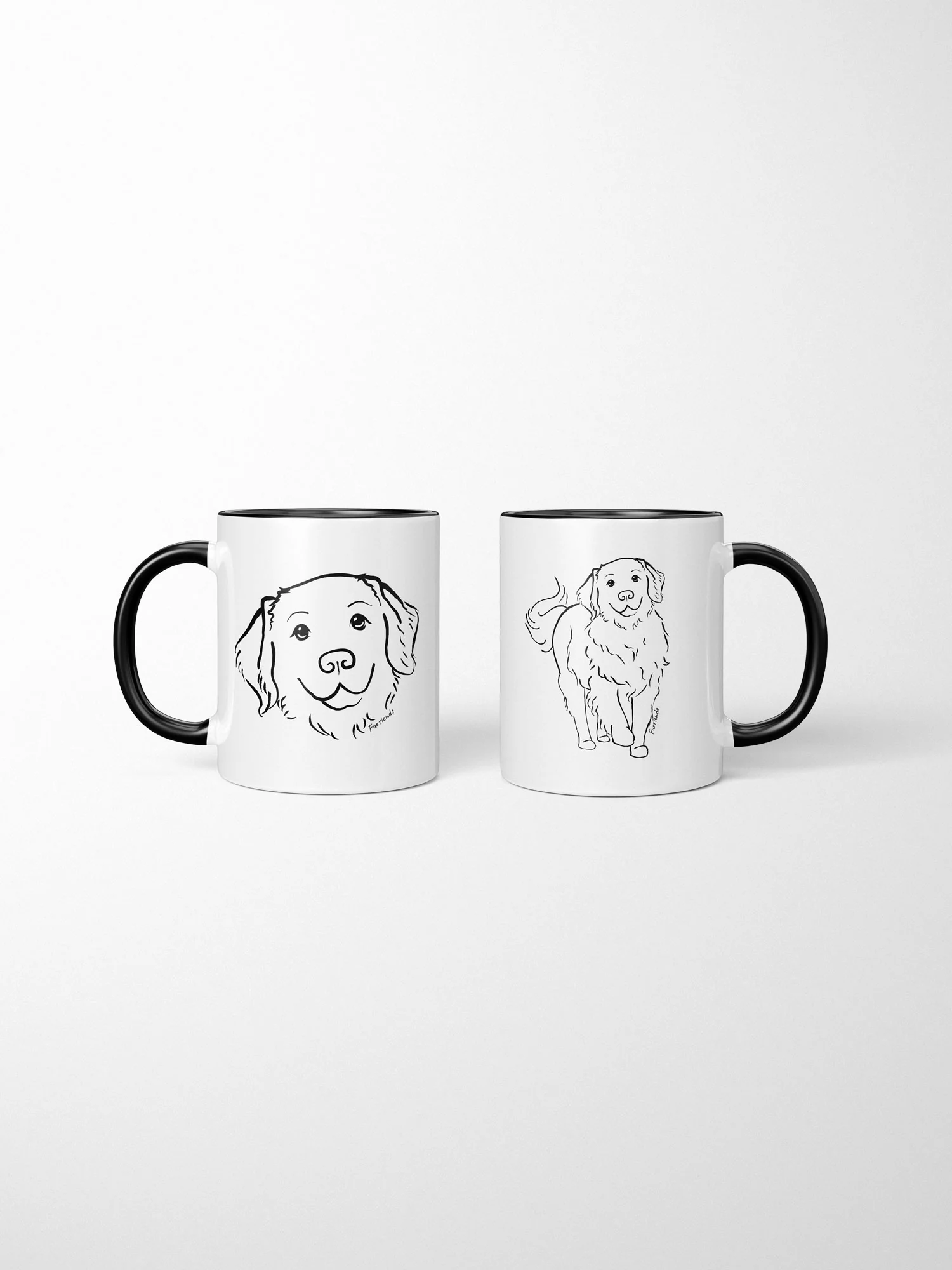 Golden Retriever Ceramic Mug - Image 3