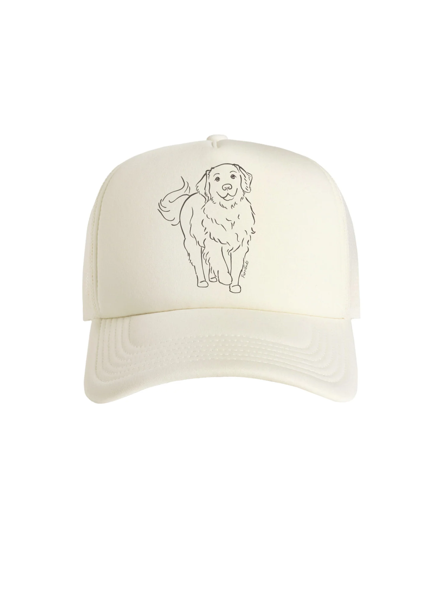 Golden Retriever Foam Trucker Cap - Image 3