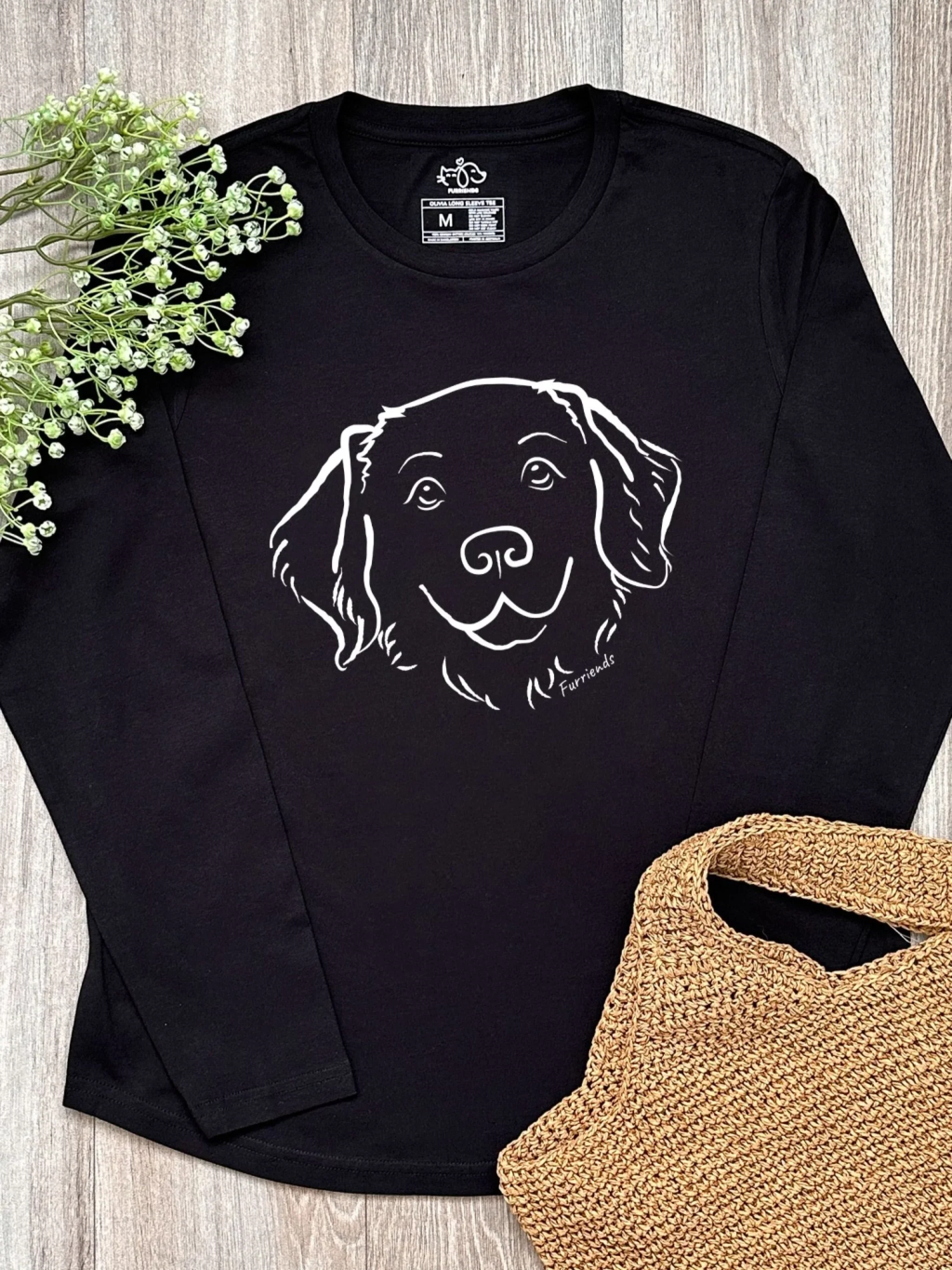 Golden Retriever Olivia Women's Long Sleeve T-Shirt - Image 3