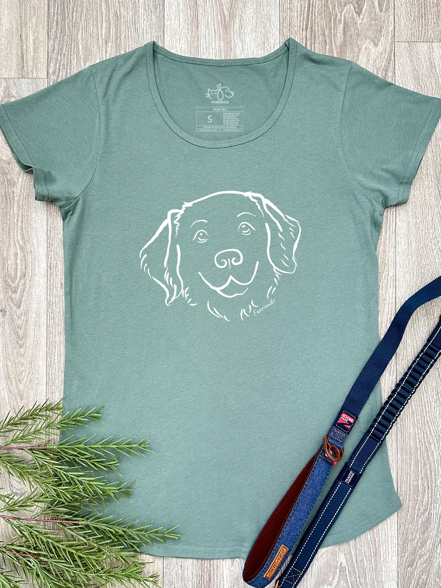 Golden Retriever Remi Women's Scoop Neck T-Shirt - Image 5