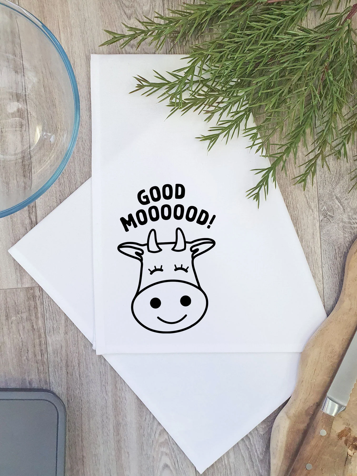 Good Moooood Tea Towel - Image 2