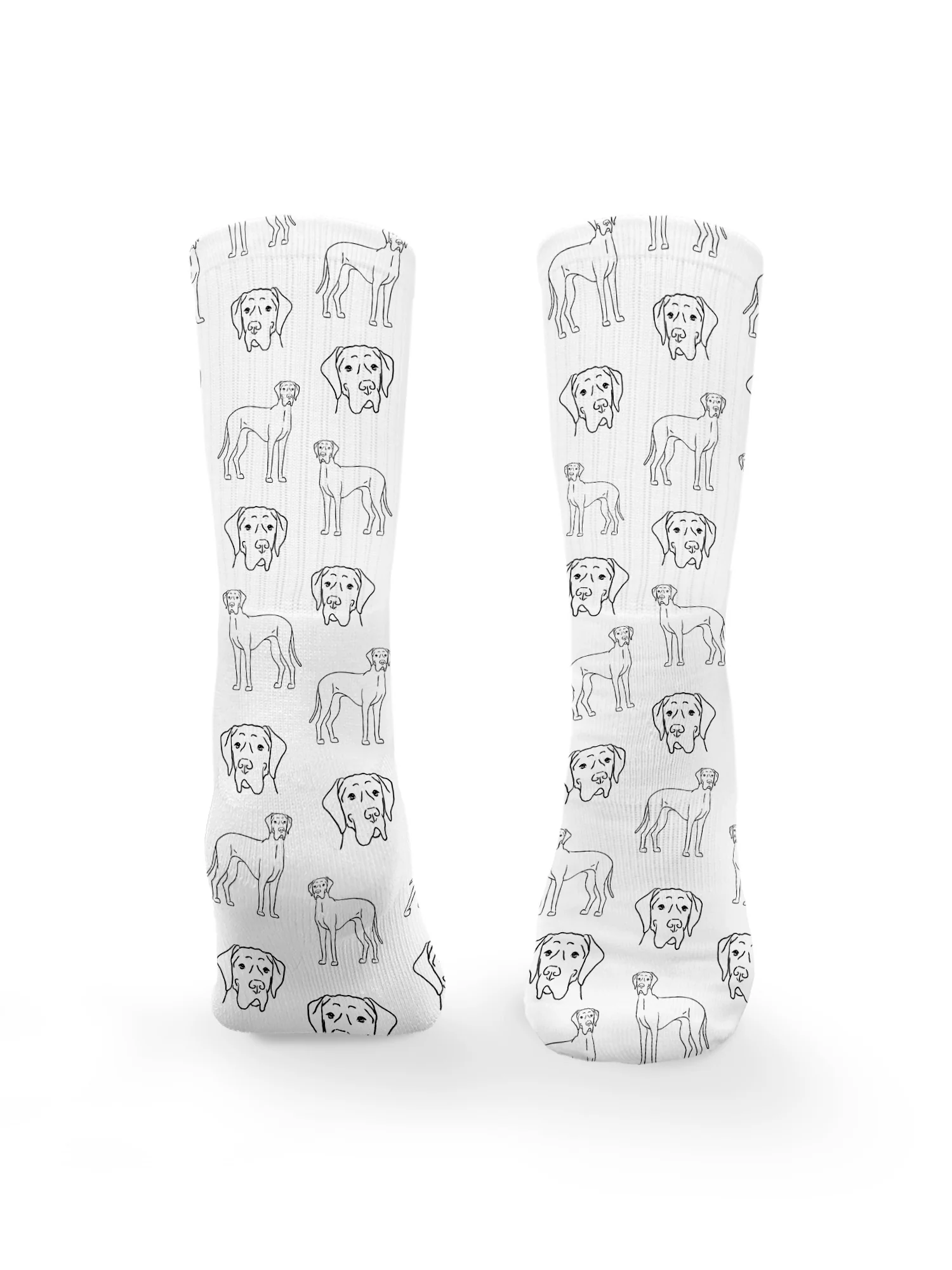 Great Dane Crew Socks - Image 5