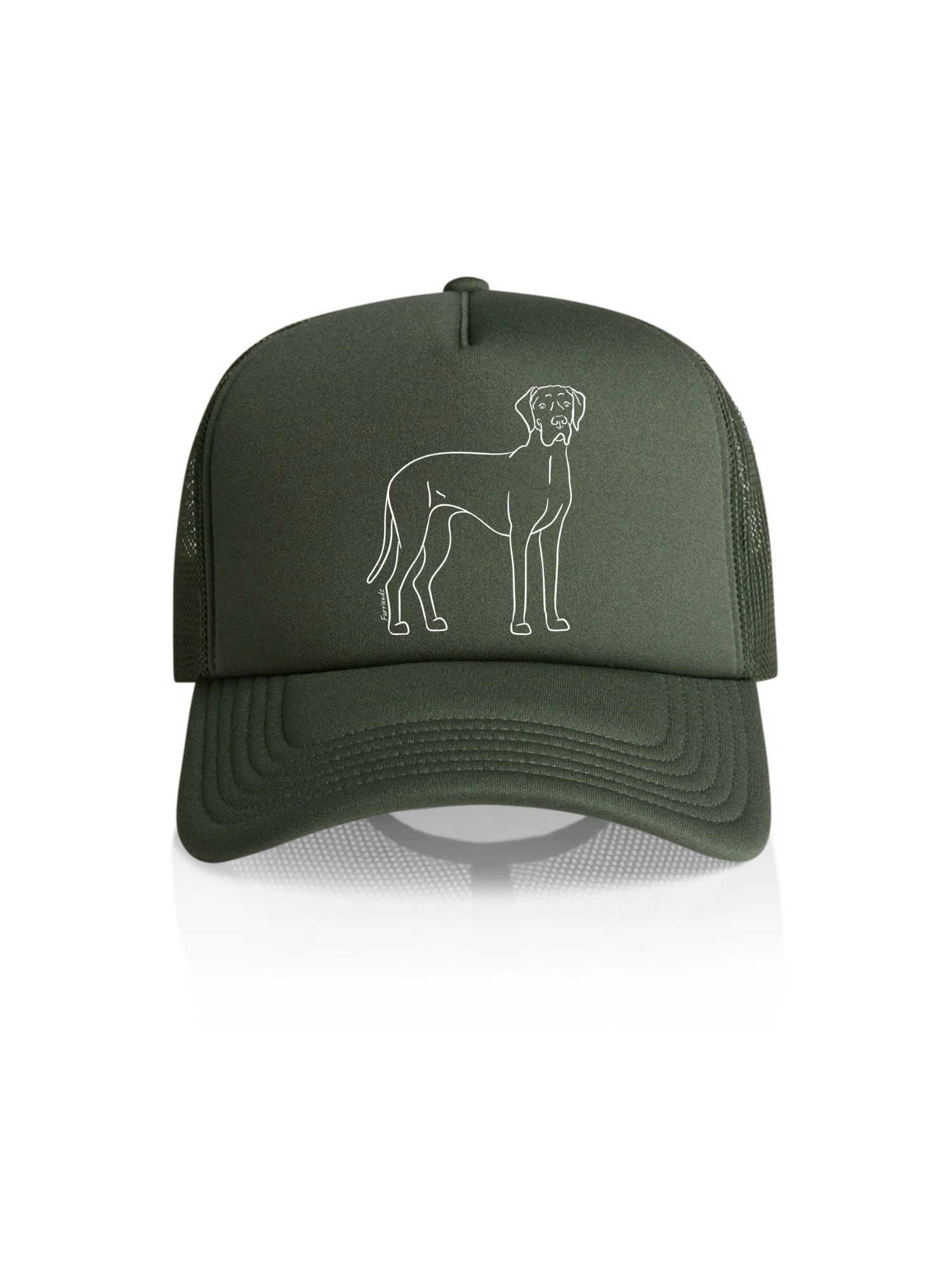 Great Dane Foam Trucker Cap - Image 15