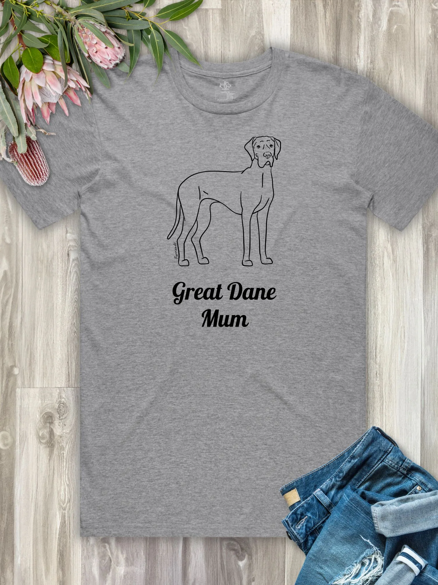 Great Dane Mum Regular Fit T-shirt - Image 11