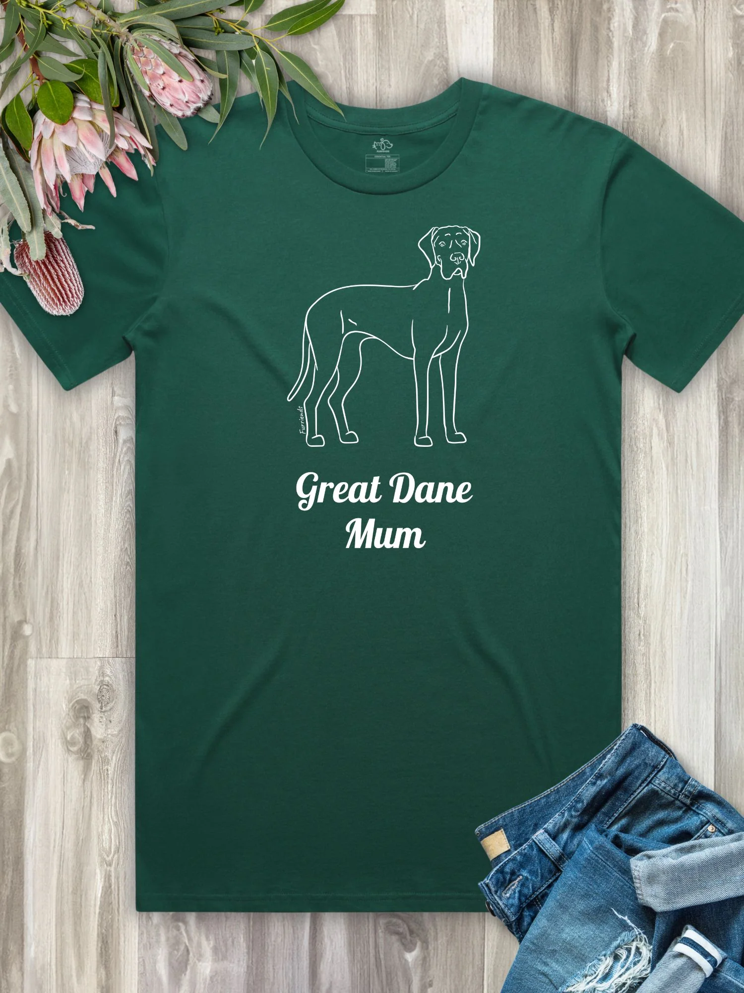 Great Dane Mum Regular Fit T-shirt - Image 12
