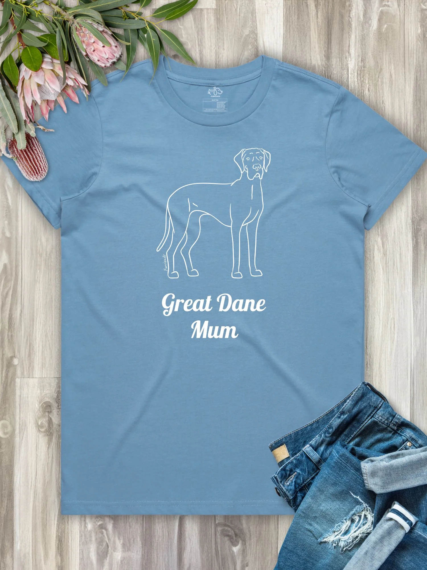 Great Dane Mum Regular Fit T-shirt - Image 3