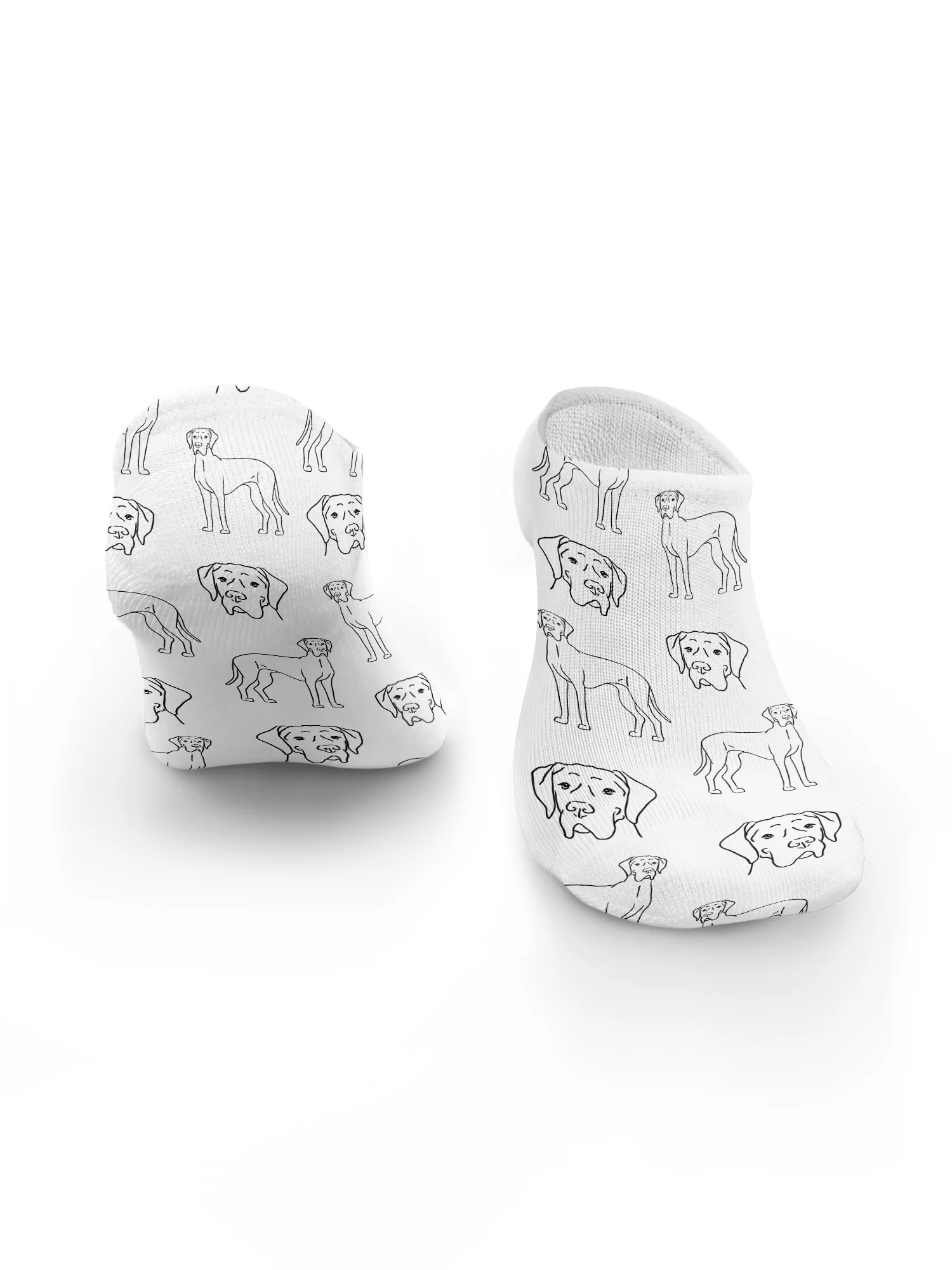 Great Dane No Show Socks - Image 5
