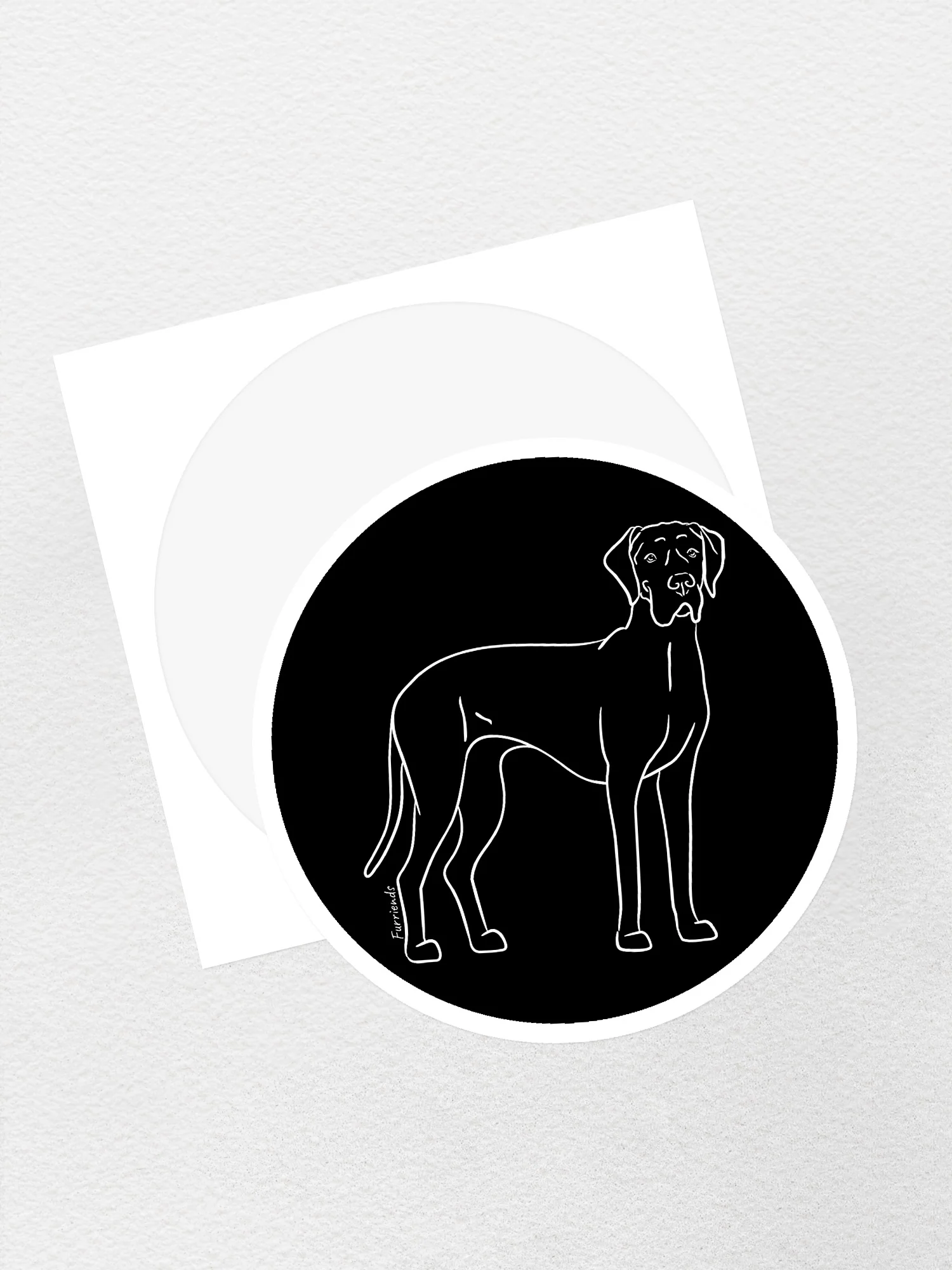 Great Dane Sticker - Image 4
