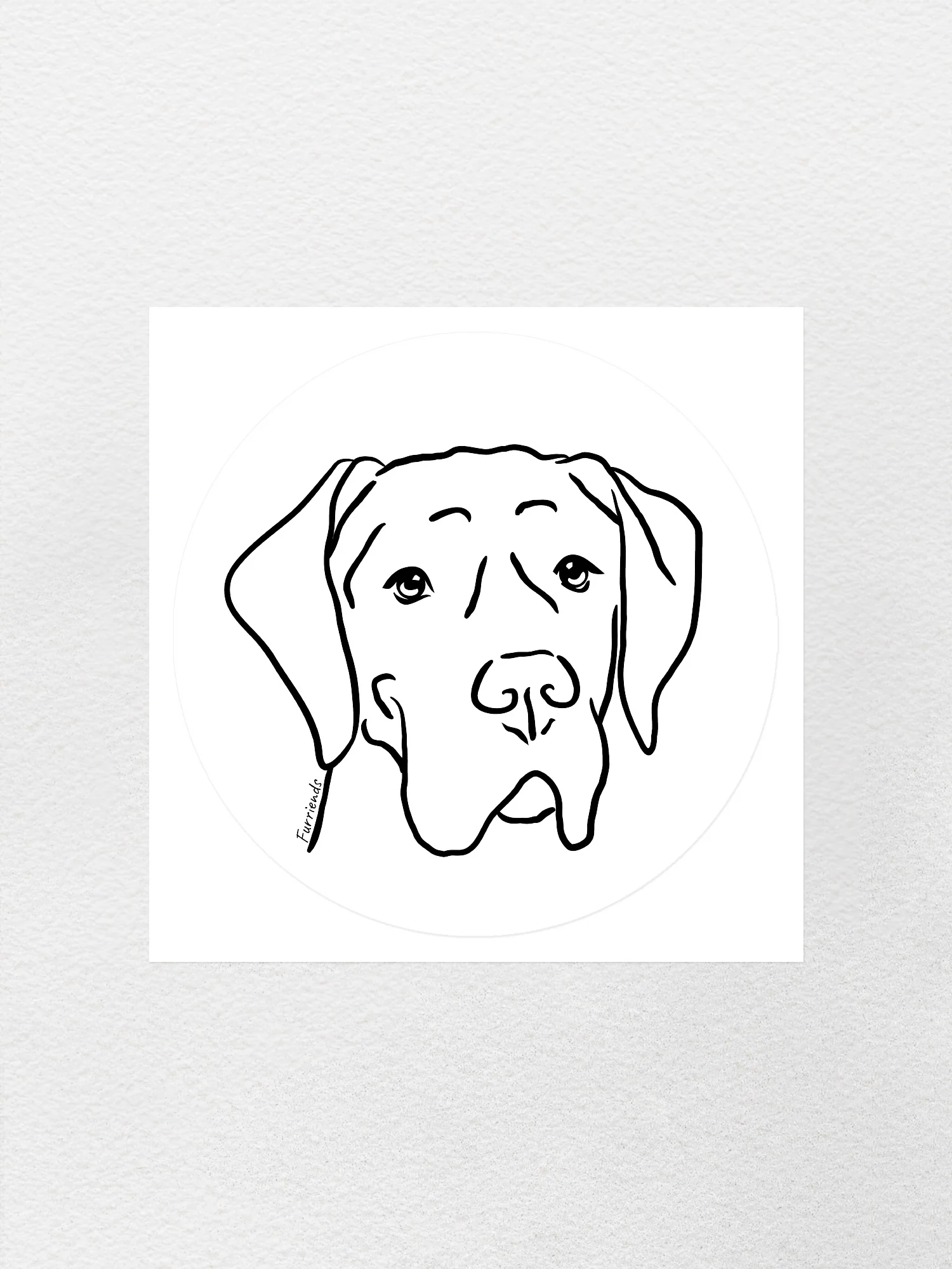Great Dane Sticker - Image 5