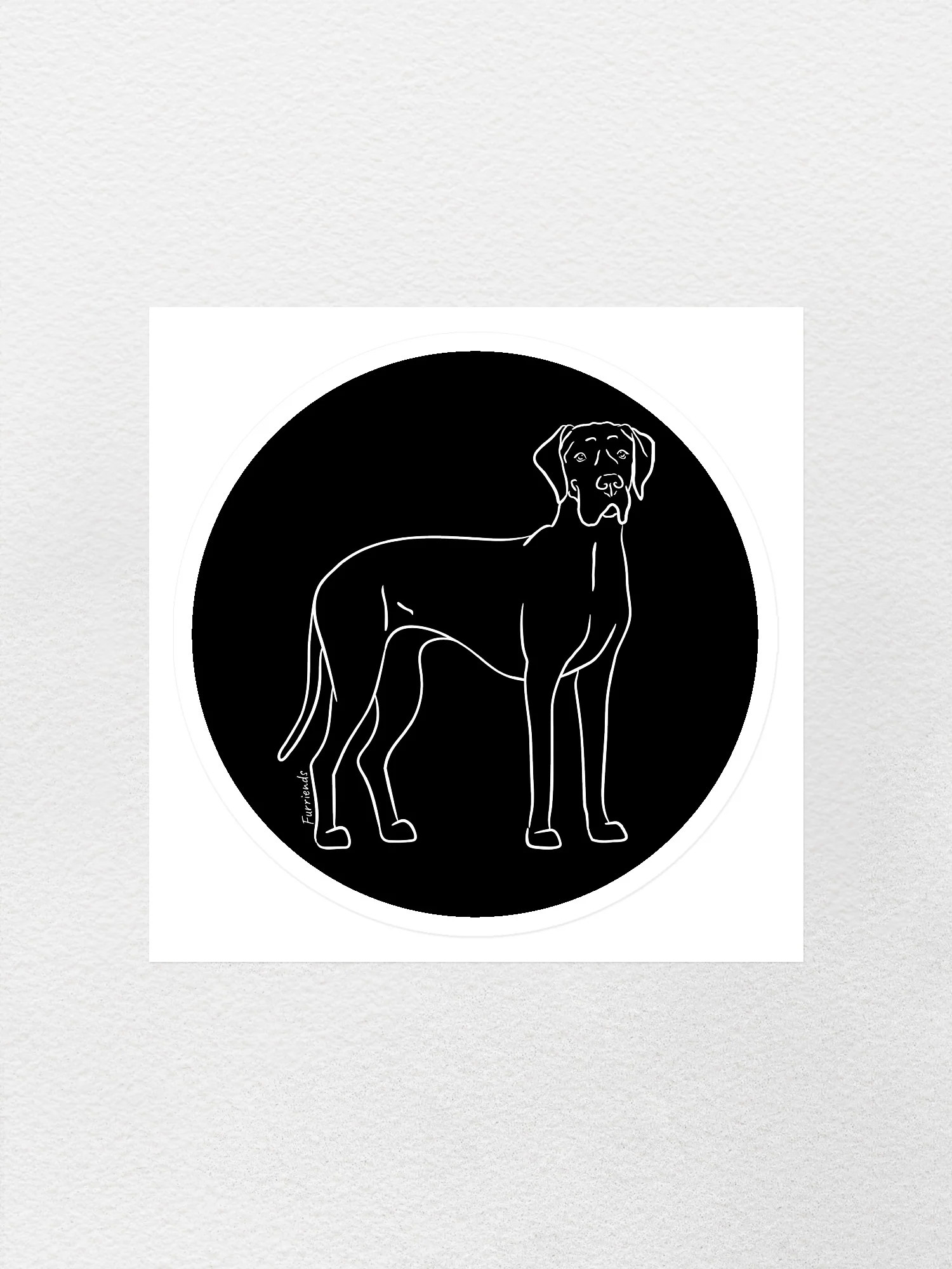 Great Dane Sticker - Image 8