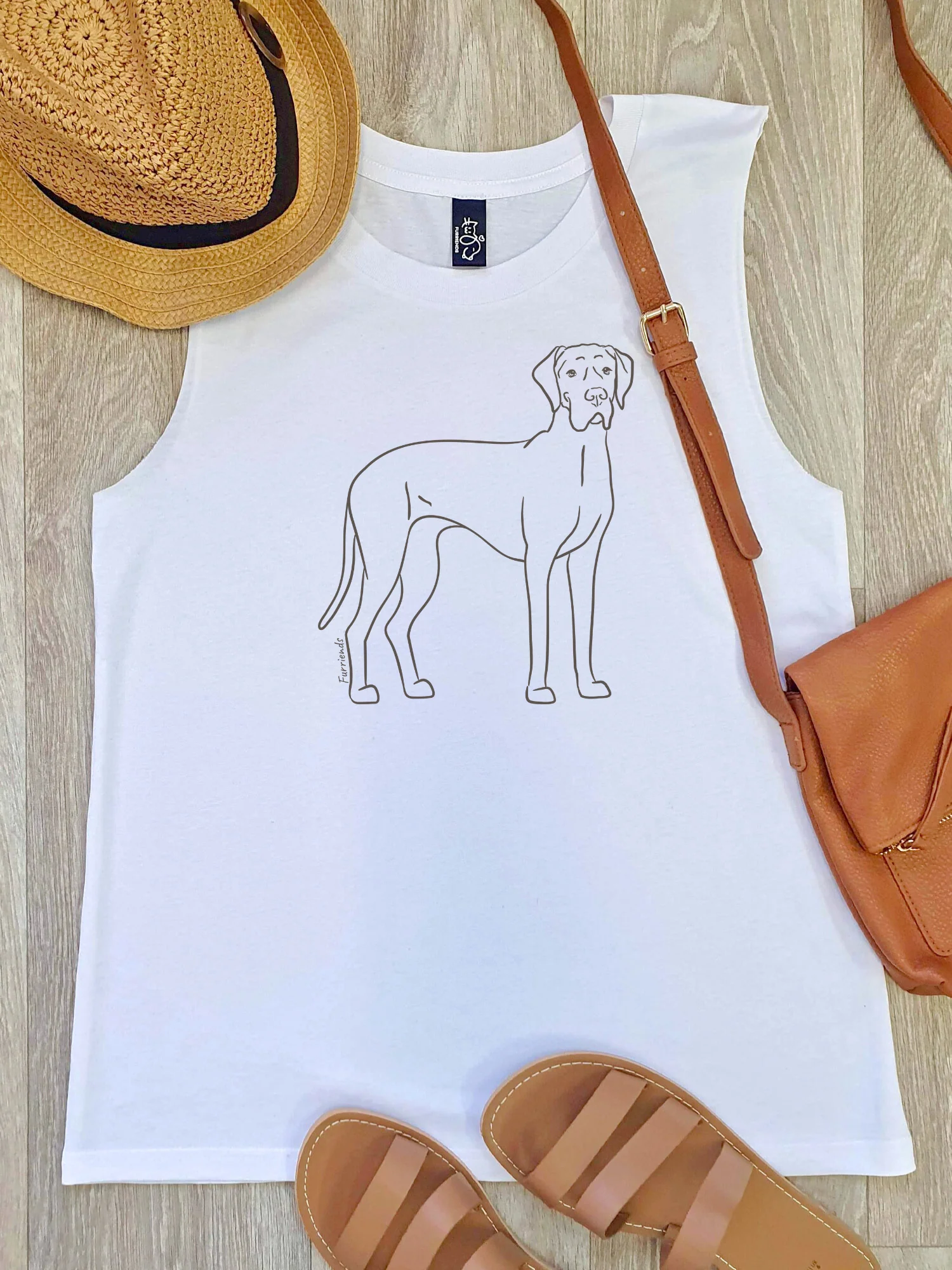 Great Dane Tank Top - Image 3