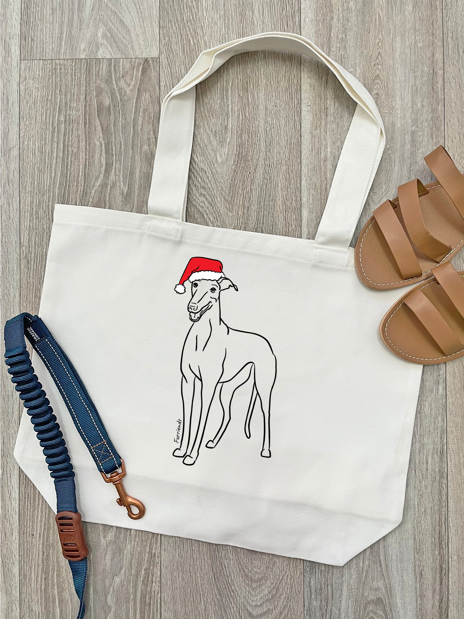 Greyhound Christmas Edition Stella Tote Bag - Image 2
