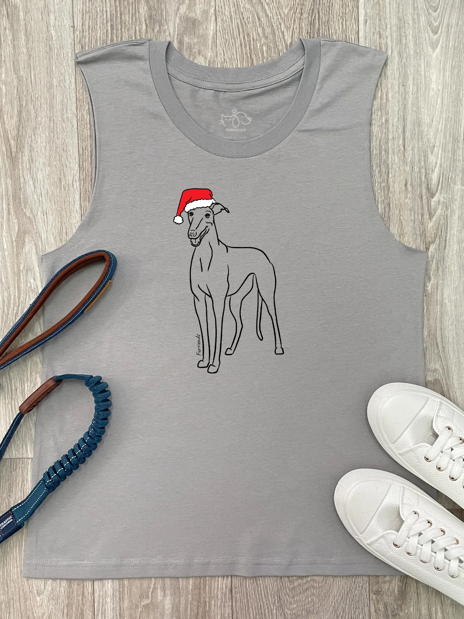 Greyhound Christmas Edition Marley Tank - Image 3