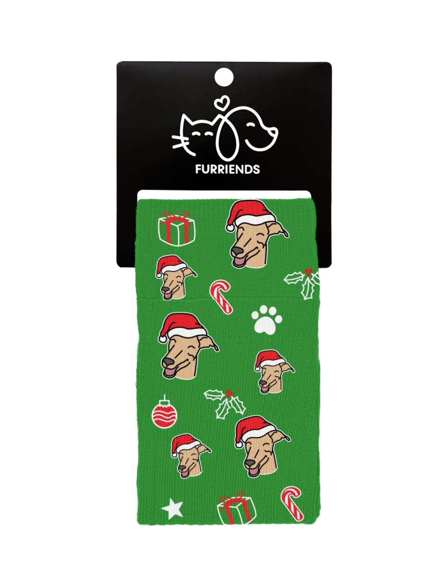 Greyhound ColourPop Christmas Edition Customisable Socks - Image 2