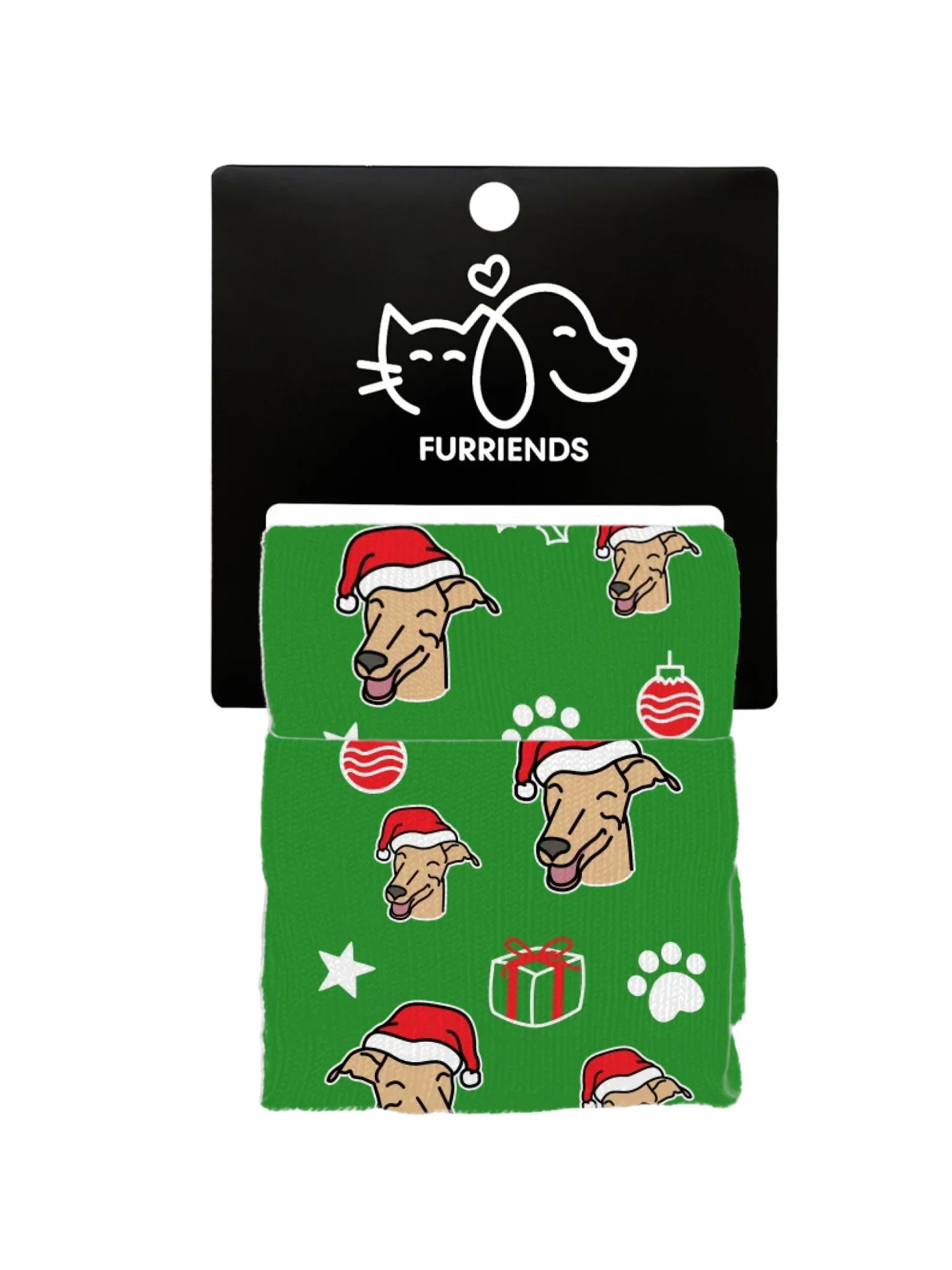 Greyhound ColourPop Christmas Edition Customisable Socks - Image 4