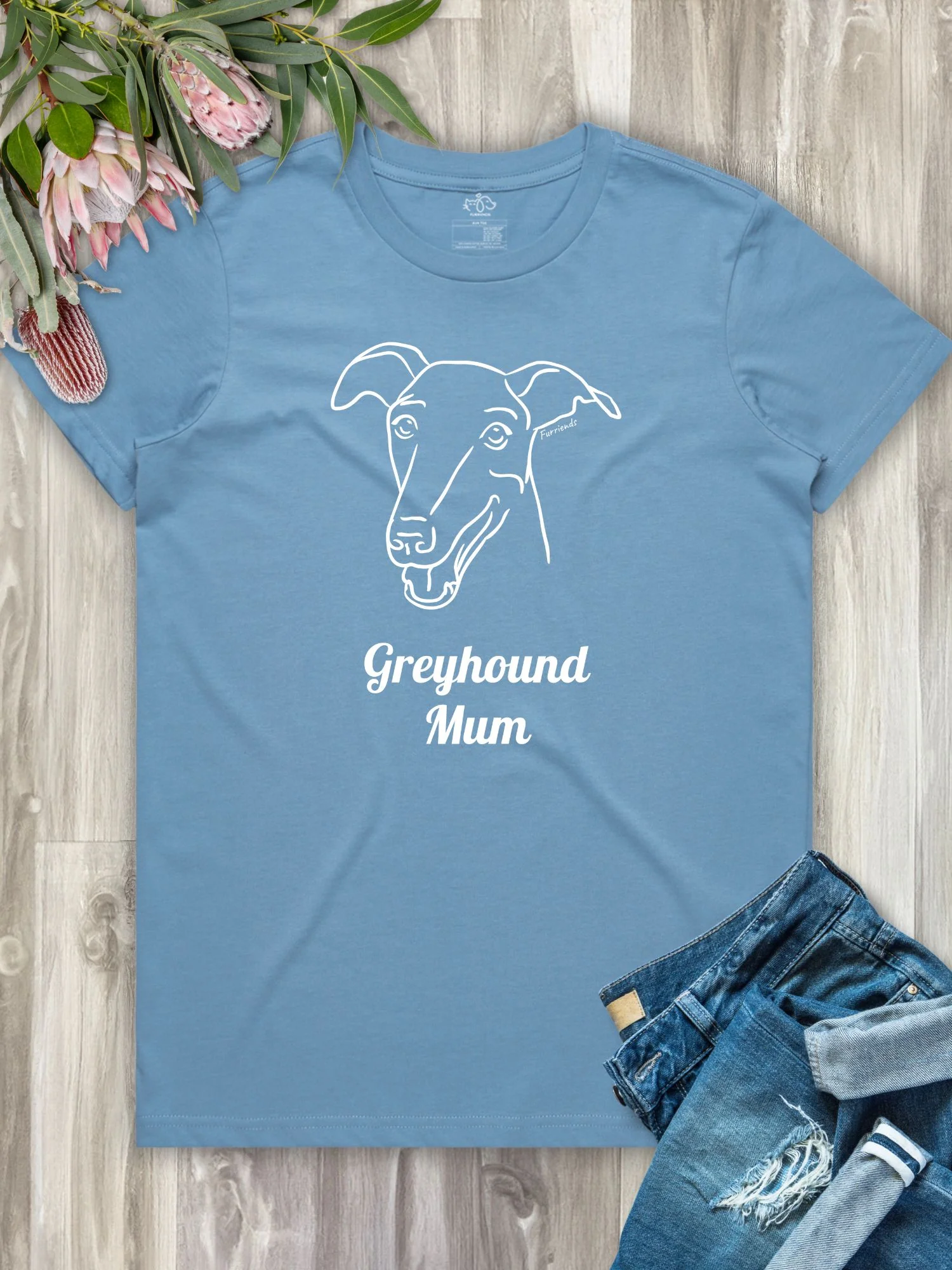 Greyhound Mum Regular Fit T-shirt - Image 3