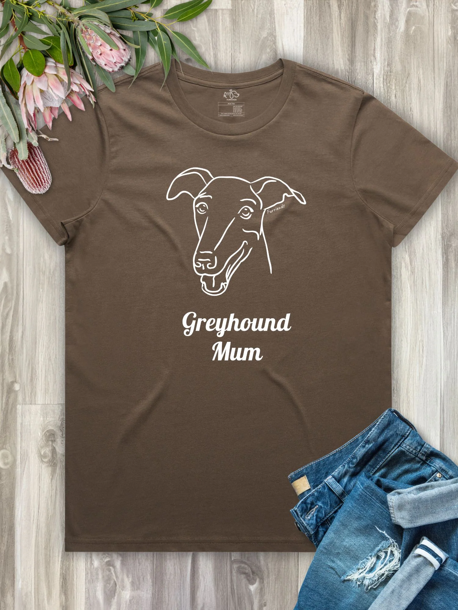 Greyhound Mum Regular Fit T-shirt - Image 7