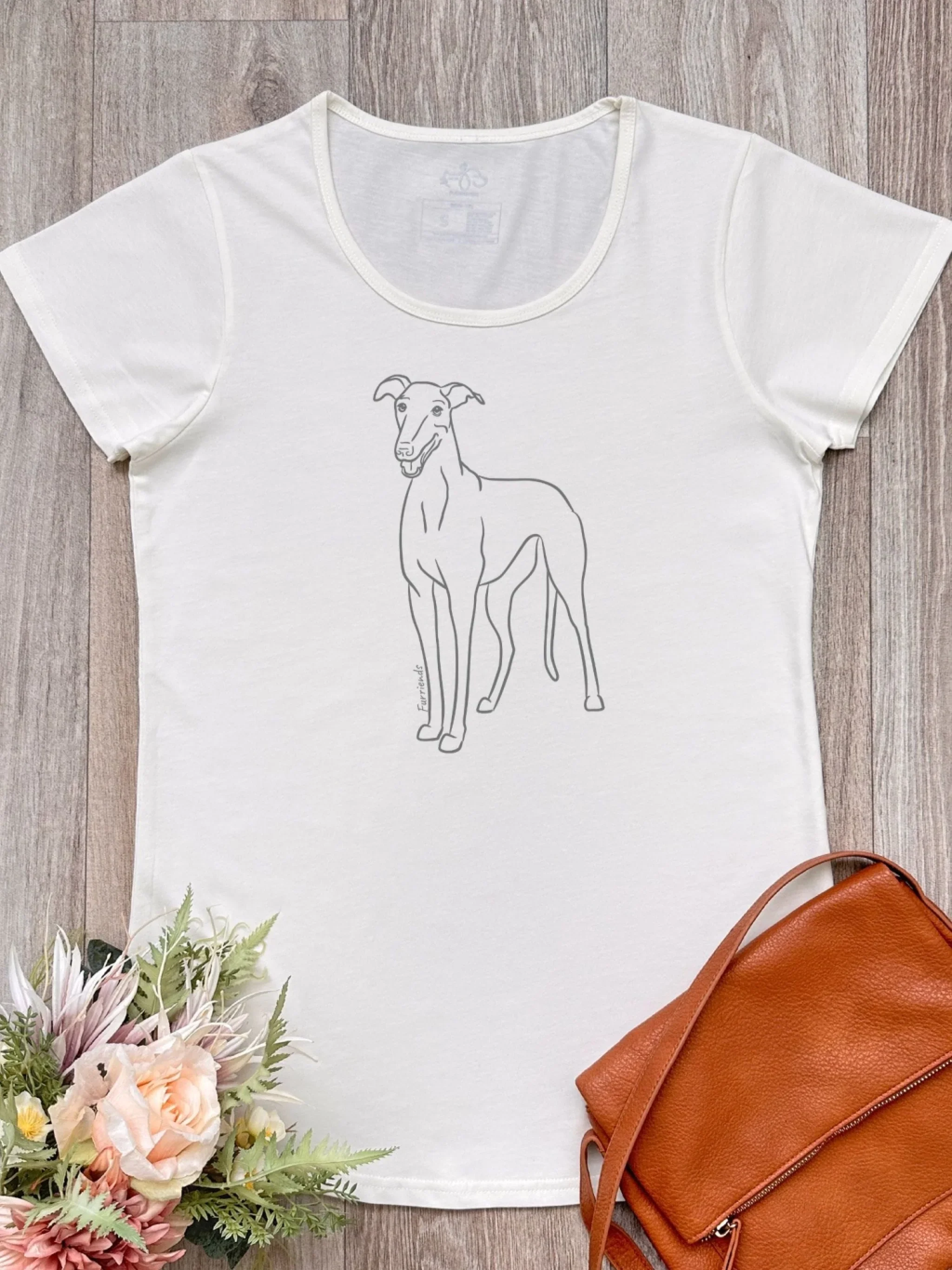 Greyhound Remi Women's Scoop Neck T-Shirt