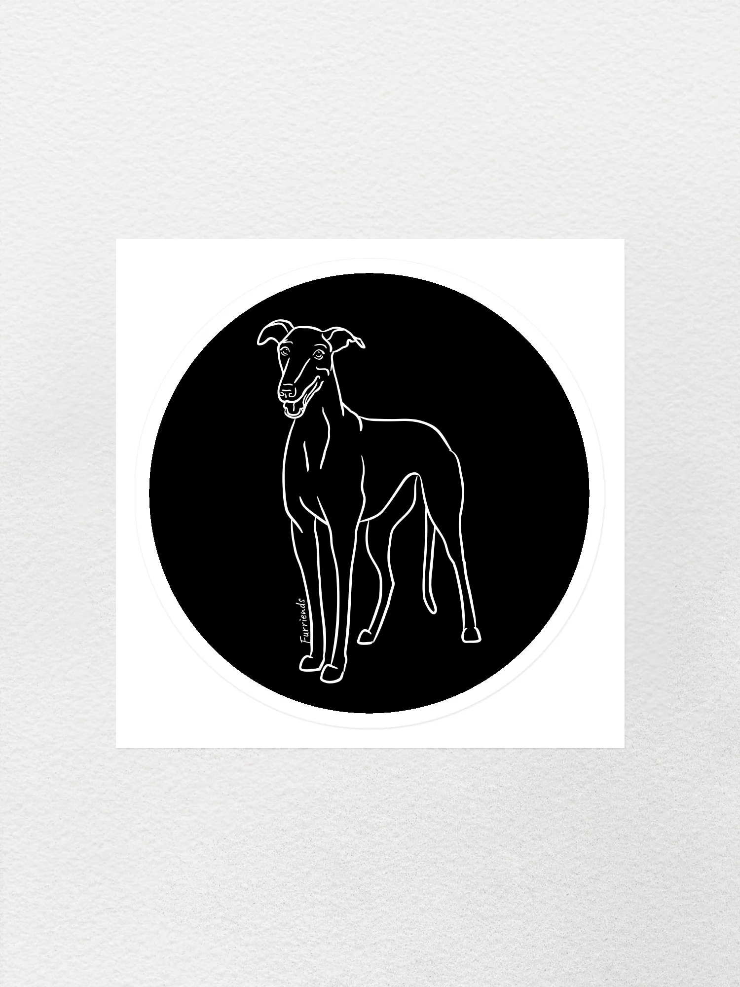 Greyhound Sticker - Image 8