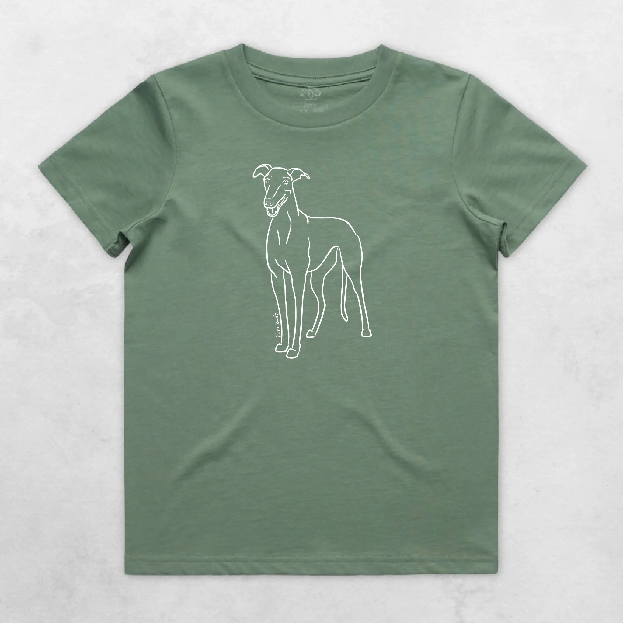 Greyhound Youth T-Shirt - Image 2