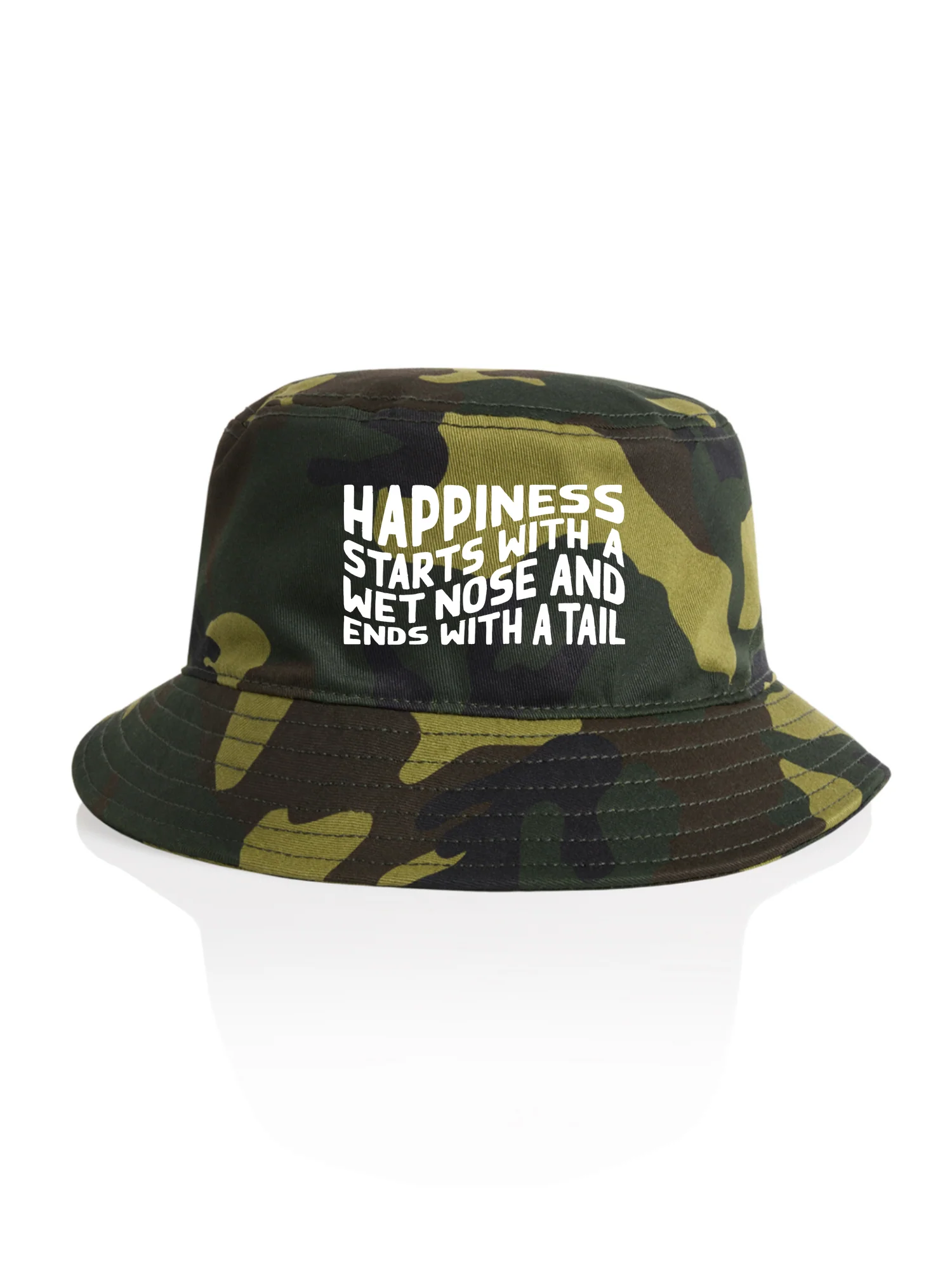 Happiness Starts With A Wet Nose And Ends With A Tail Bucket Hat - Image 8