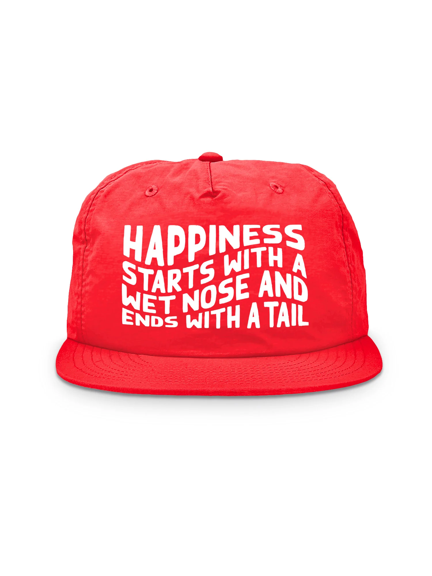 Happiness Starts With A Wet Nose And Ends With A Tail Quick-Dry Cap - Image 6