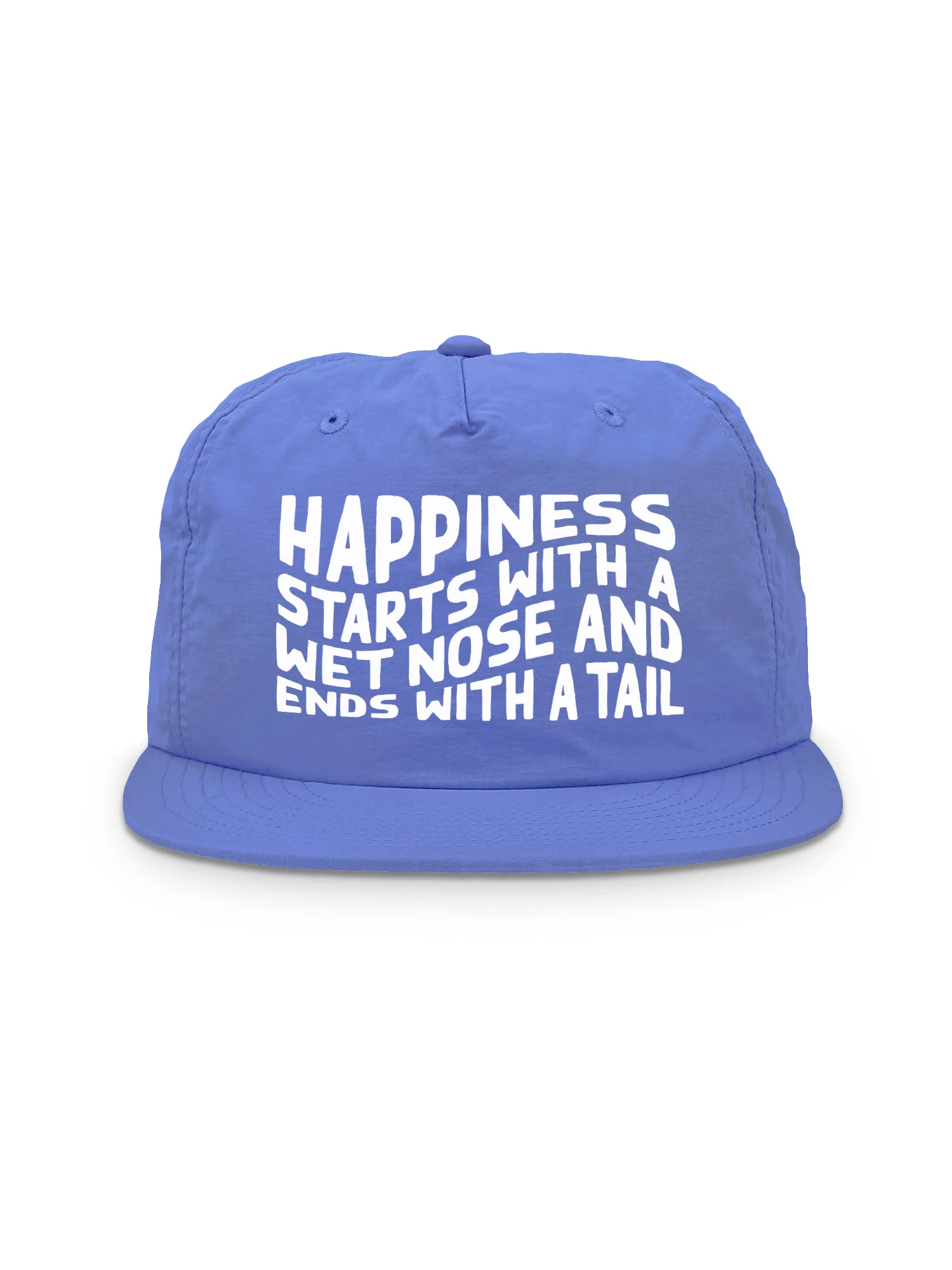 Happiness Starts With A Wet Nose And Ends With A Tail Quick-Dry Cap - Image 7