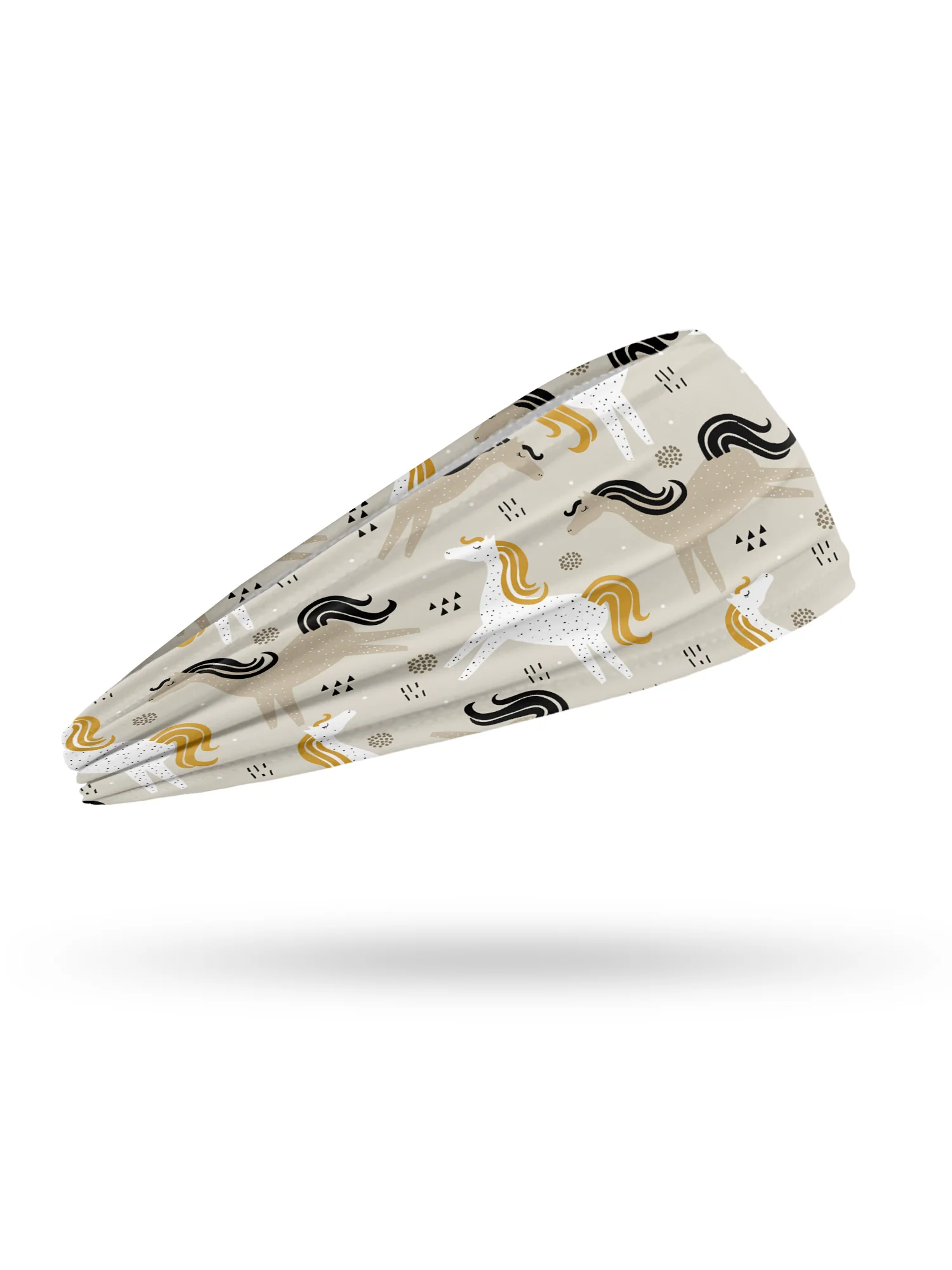 Hieroglyph Horses Eco Performance Headband - Image 3