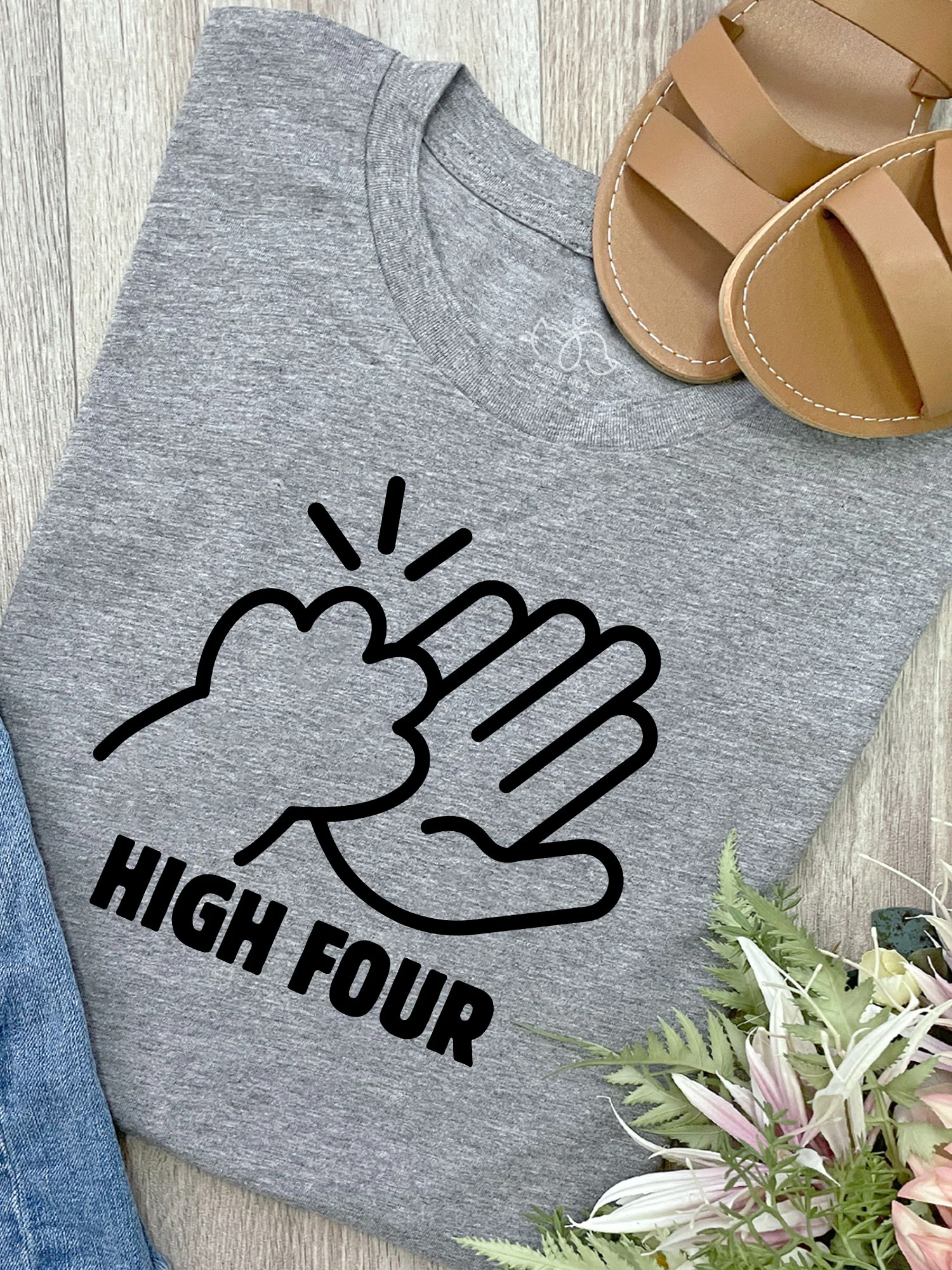 High Four Ava Women's Regular Fit Tee - Image 7