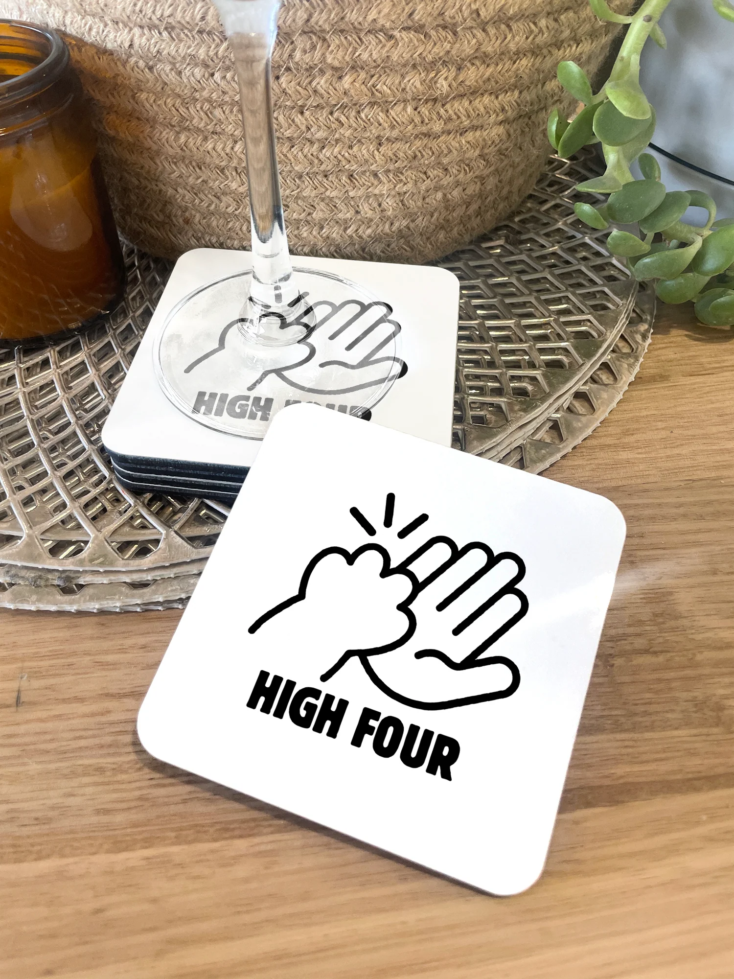 High Four Coaster - Image 2