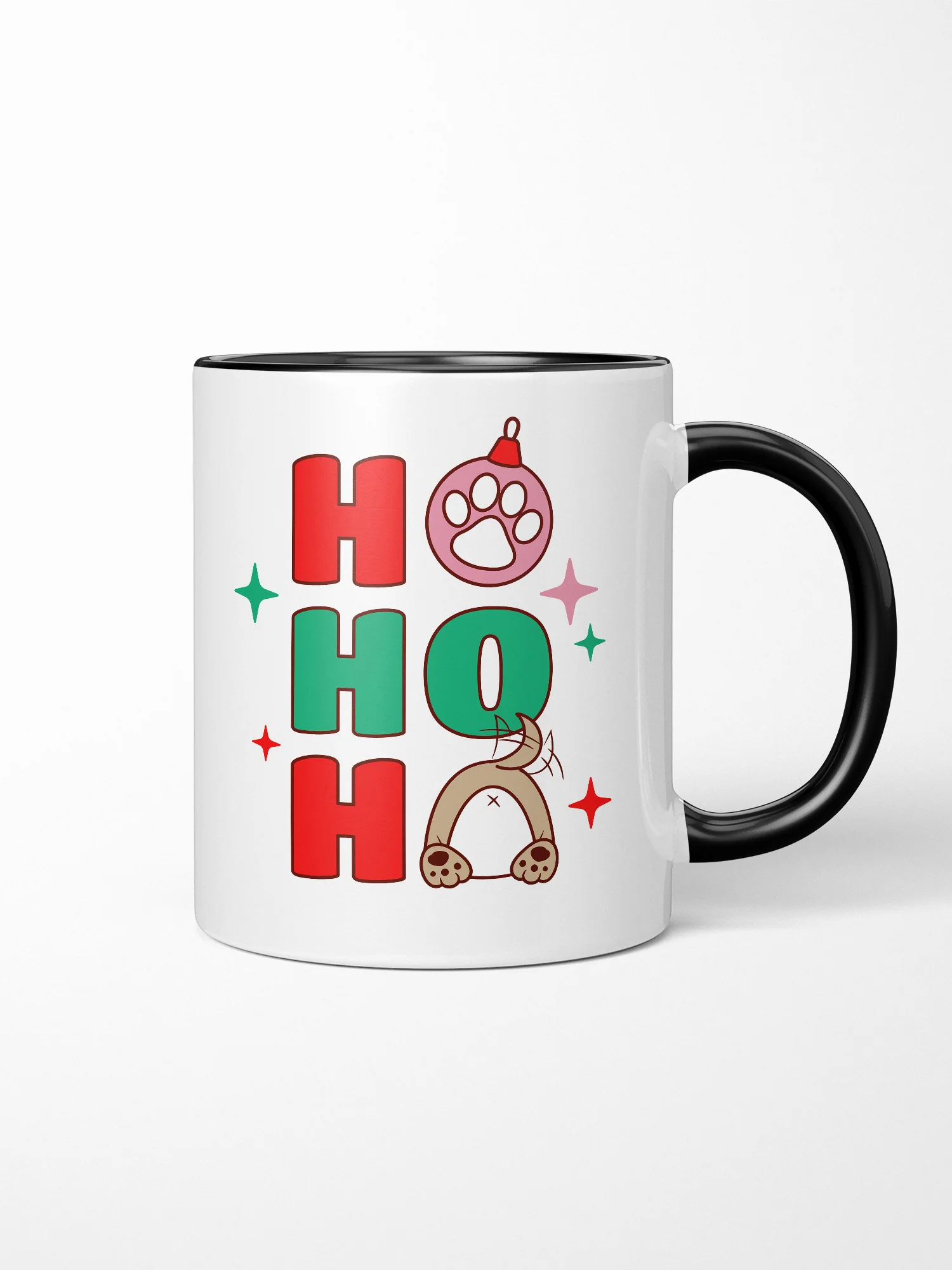 Ho Ho Ho Ceramic Mug - Image 2