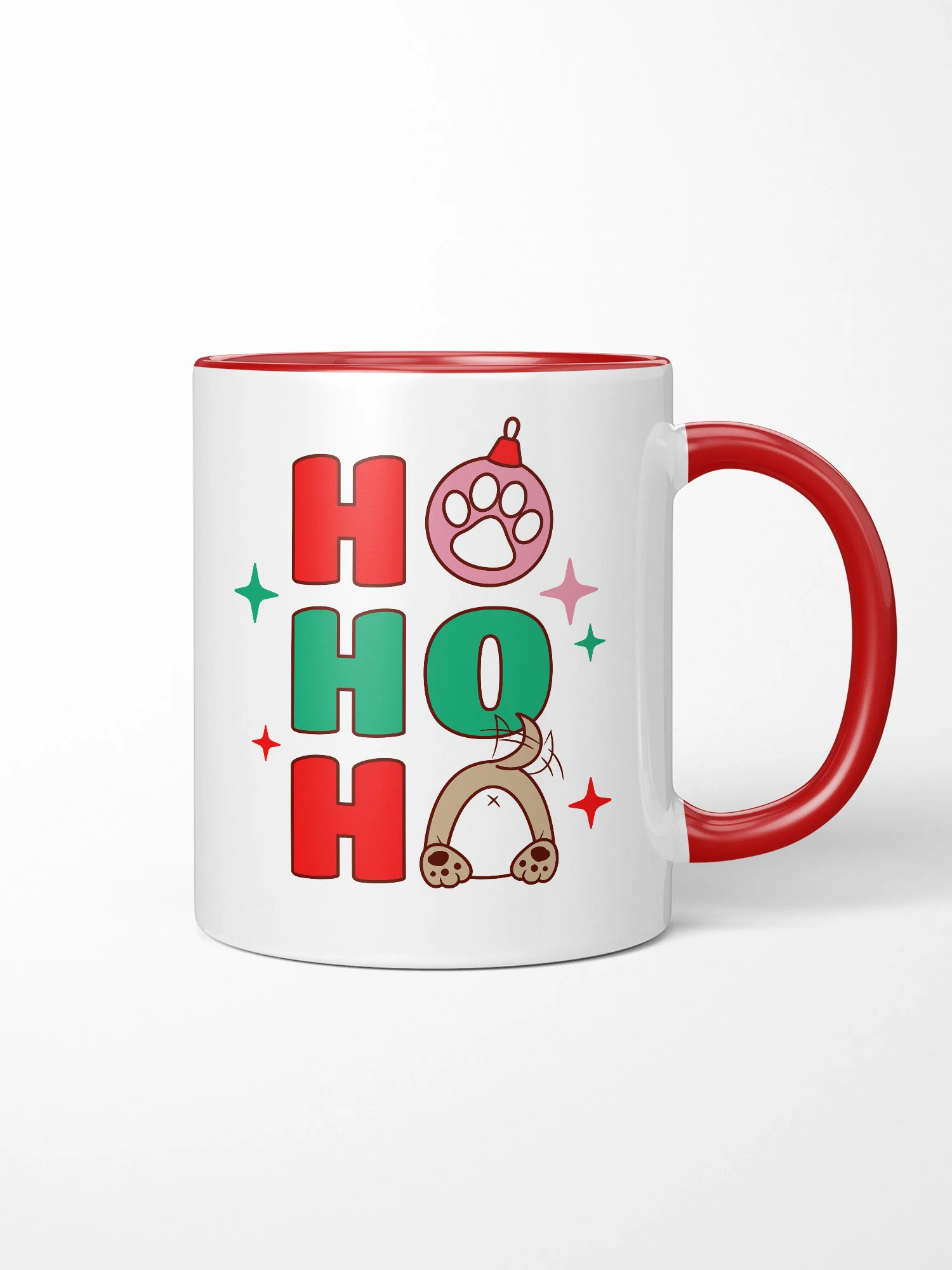 Ho Ho Ho Ceramic Mug - Image 4
