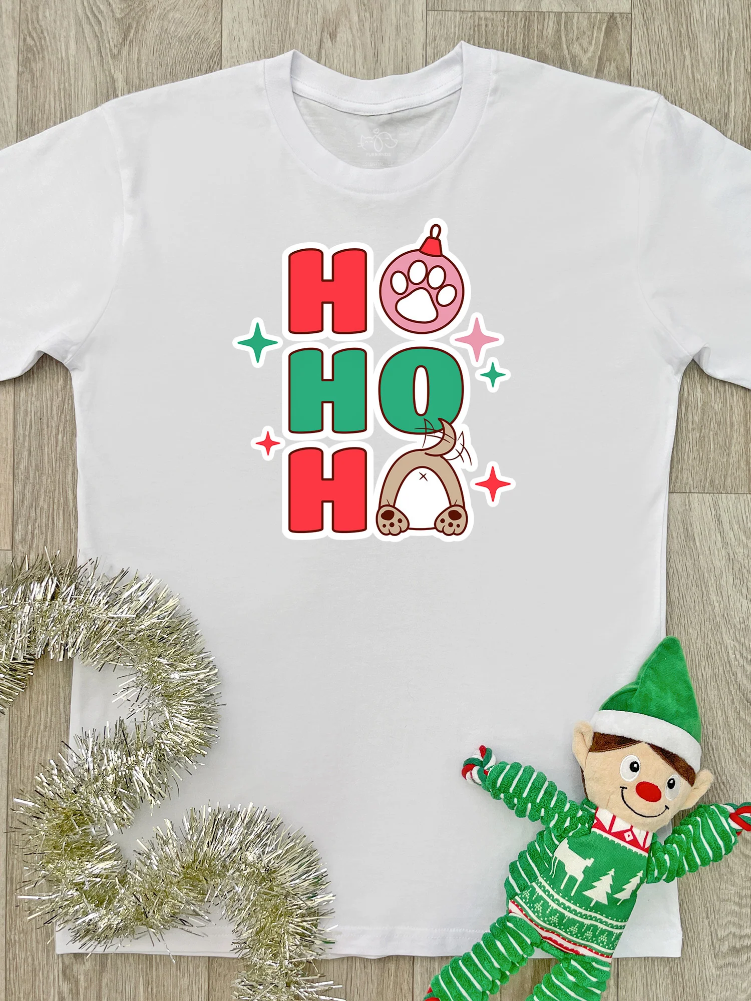 Ho Ho Ho Essential Unisex Tee - Image 2