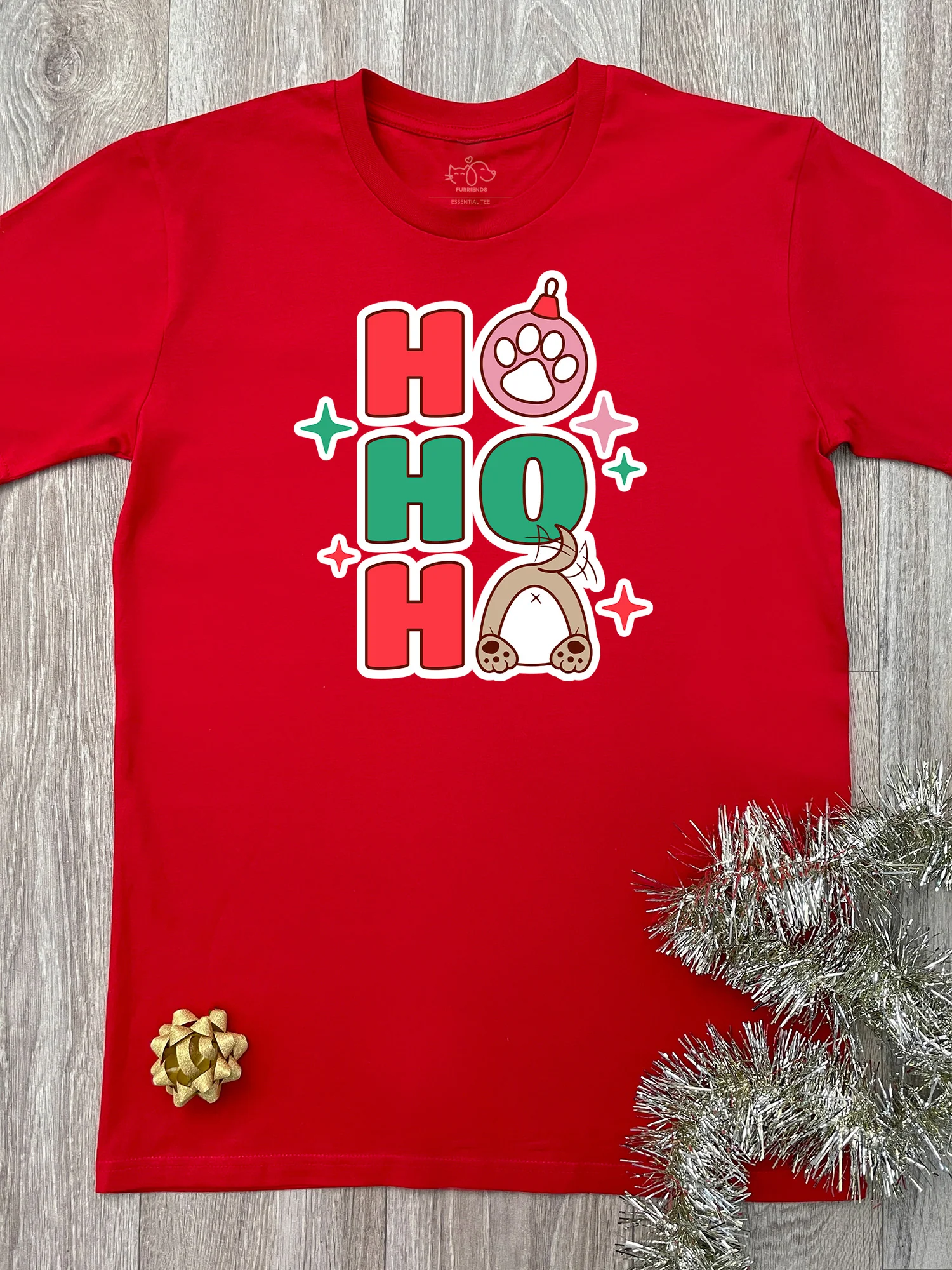 Ho Ho Ho Essential Unisex Tee - Image 7
