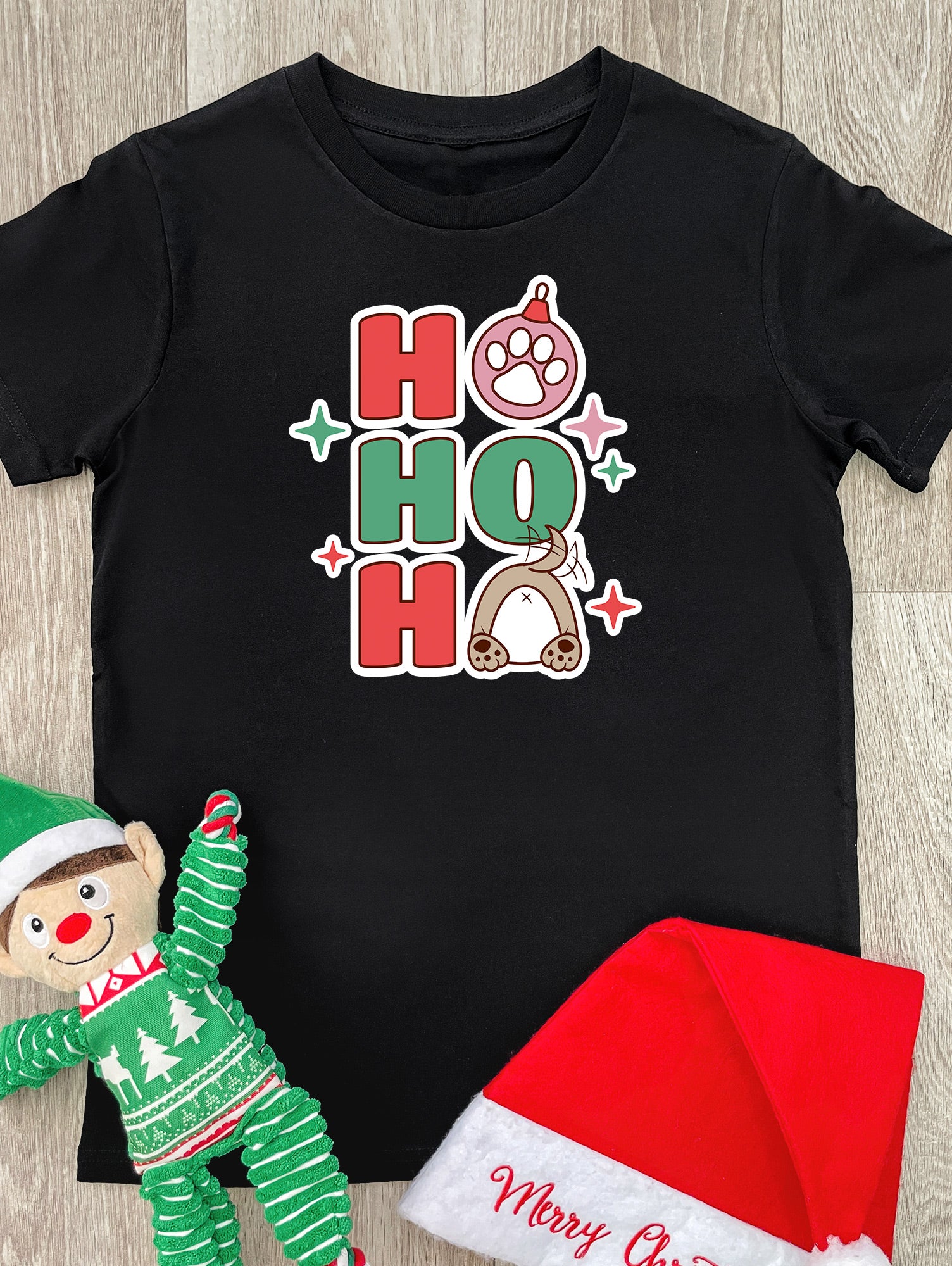 Ho Ho Ho Youth Tee - Image 2