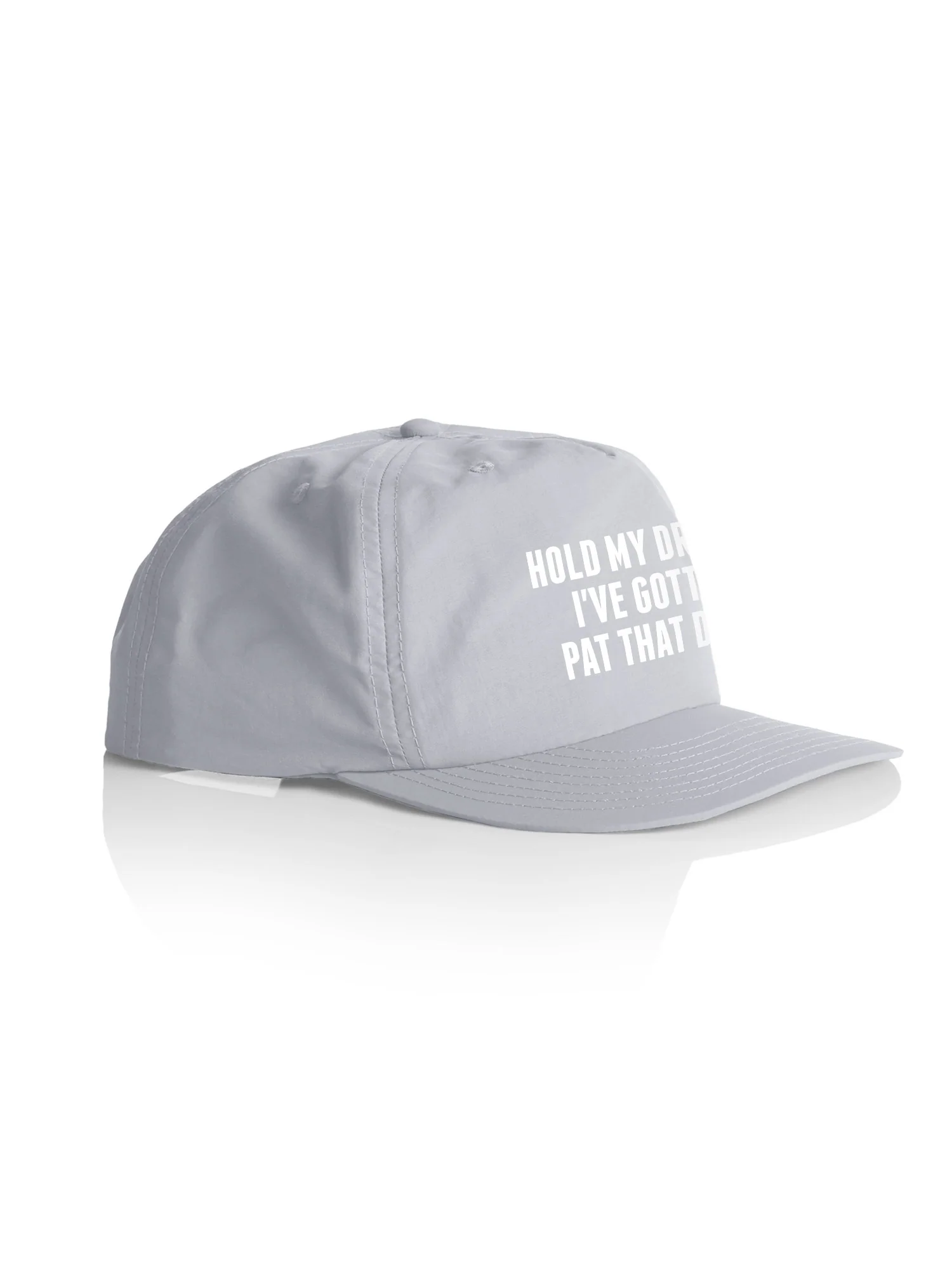 Hold My Drink I've Gotta Pat That Dog Quick-Dry Cap - Image 12
