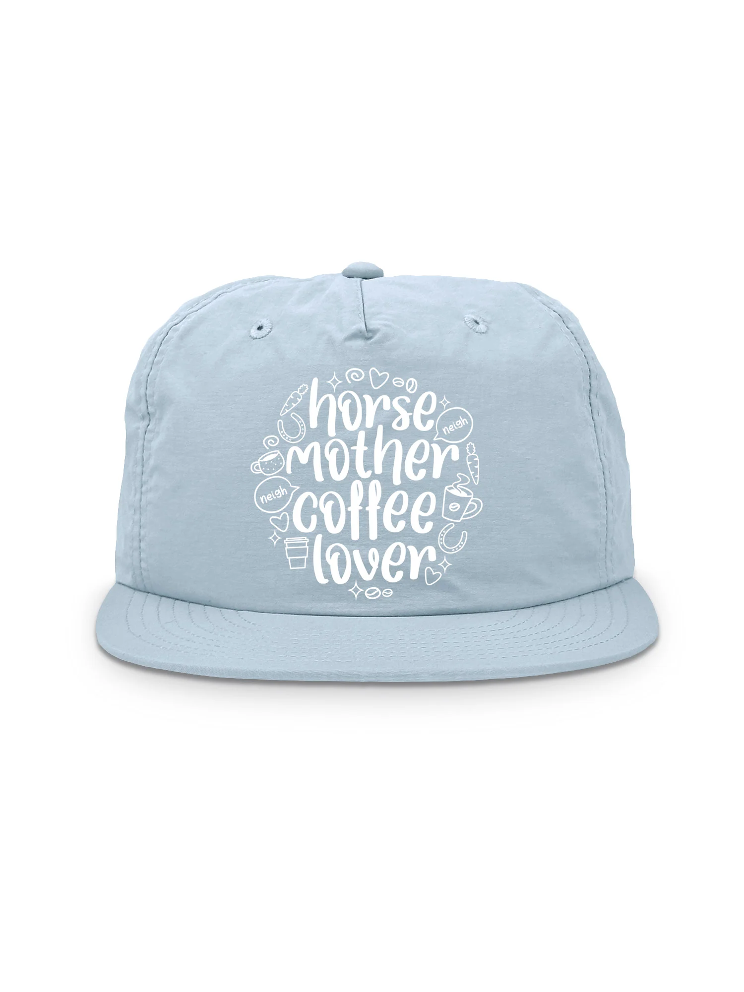 Horse Mother Coffee Lover Quick-Dry Cap - Image 5