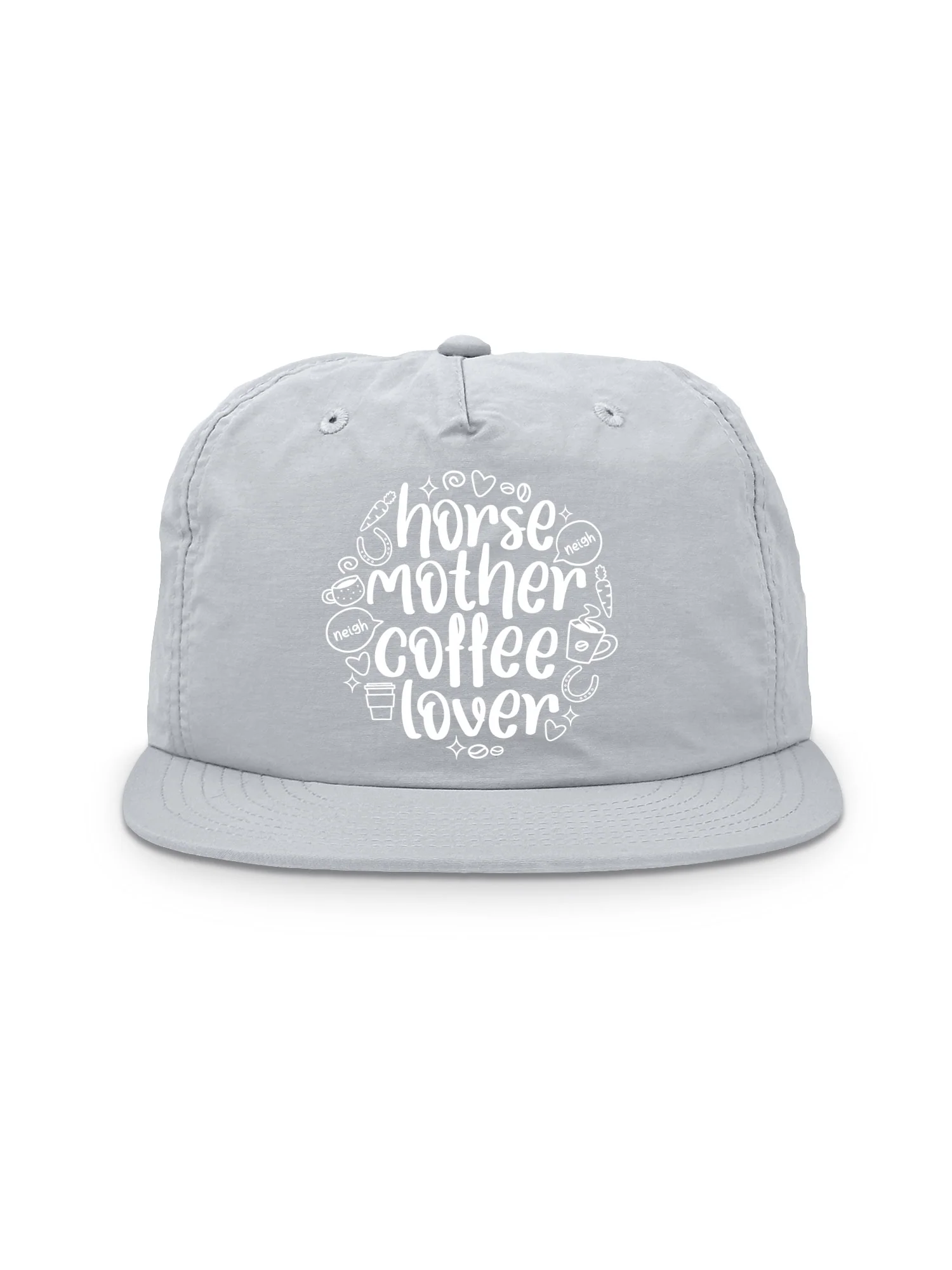 Horse Mother Coffee Lover Quick-Dry Cap - Image 6