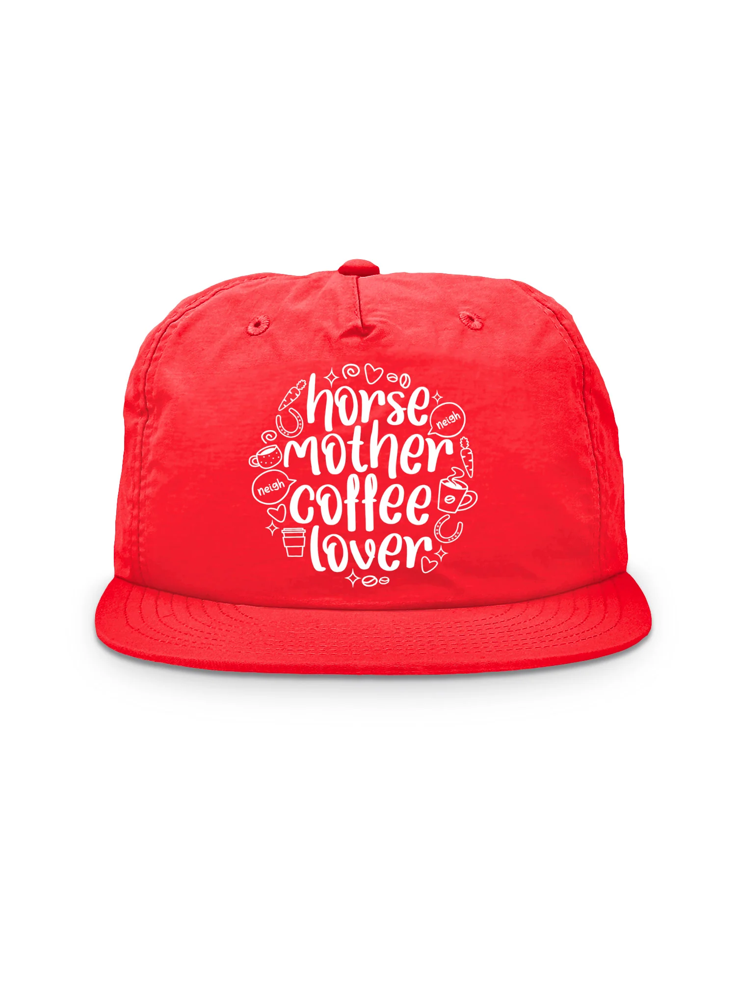 Horse Mother Coffee Lover Quick-Dry Cap - Image 8
