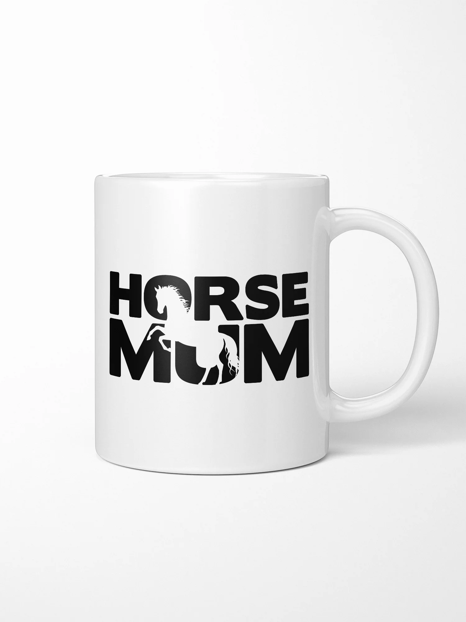 Horse Mum Silhouette Ceramic Mug - Image 2
