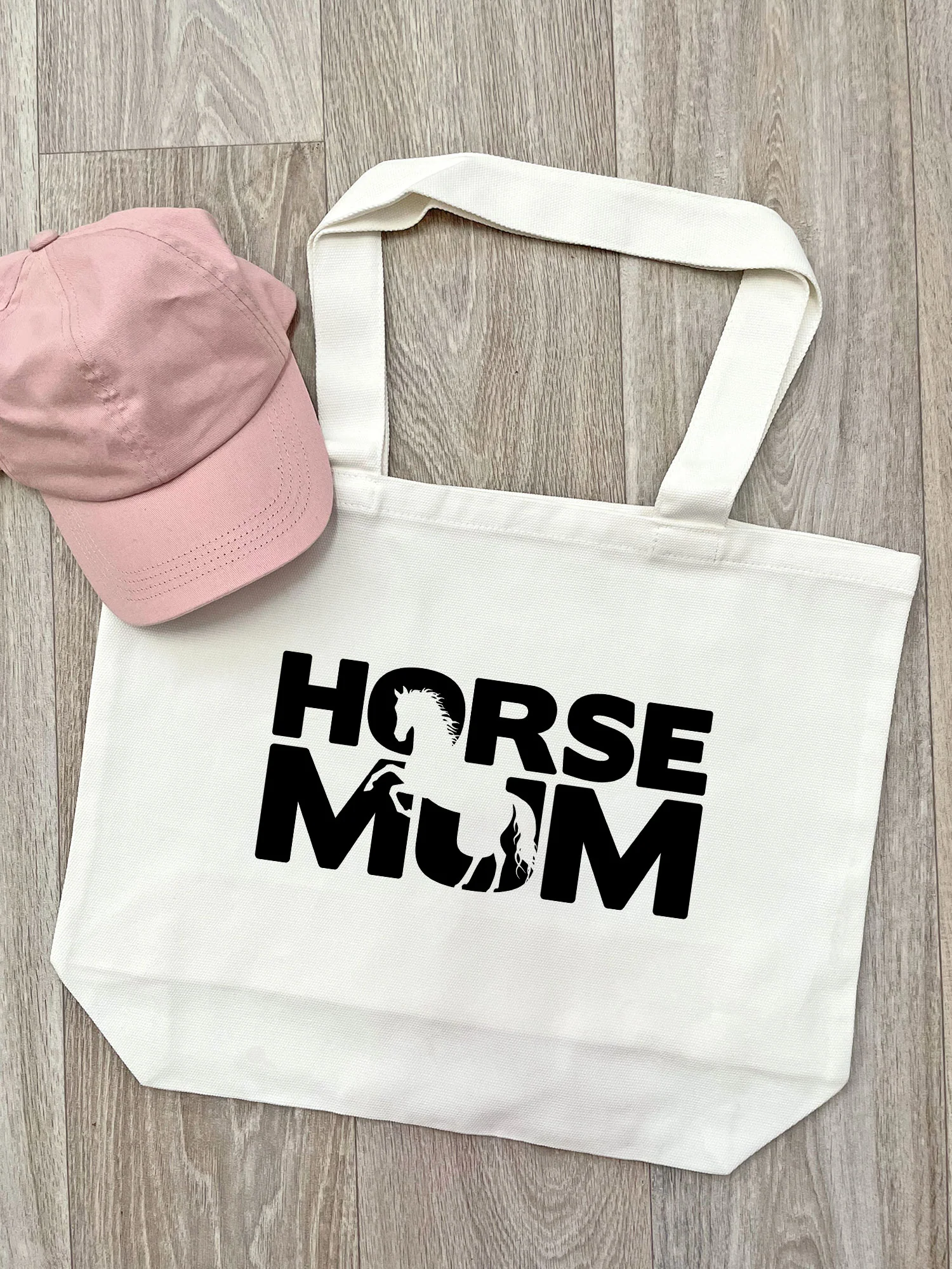 Horse Mum Silhouette Stella Tote Bag - Image 2