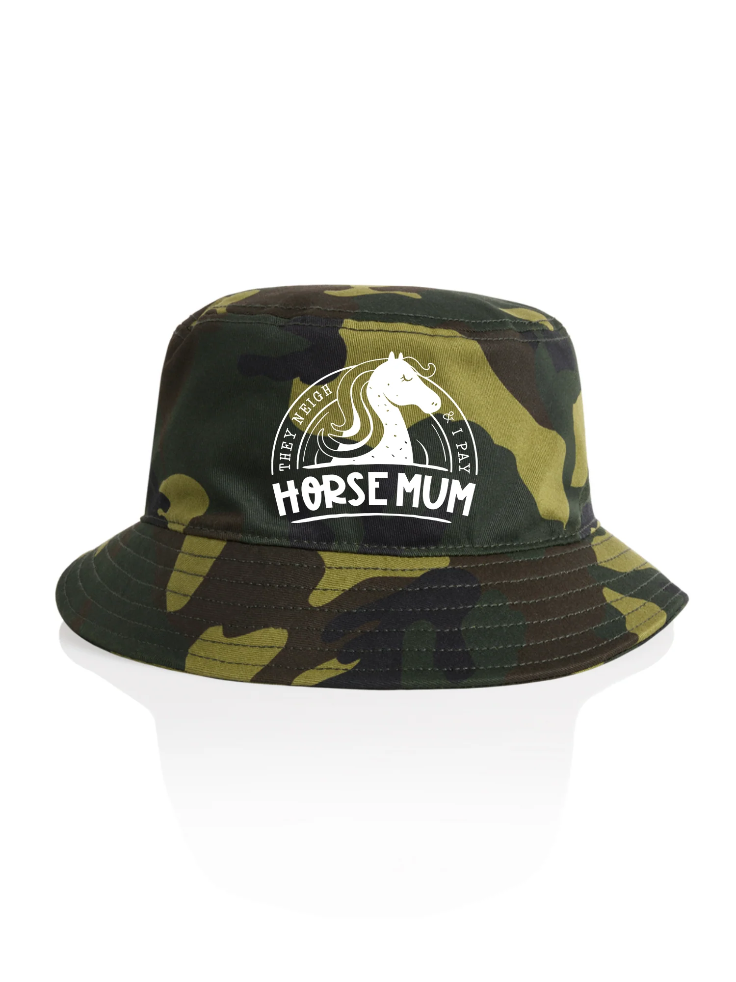 Horse Mum They Neigh I Pay Bucket Hat - Image 8