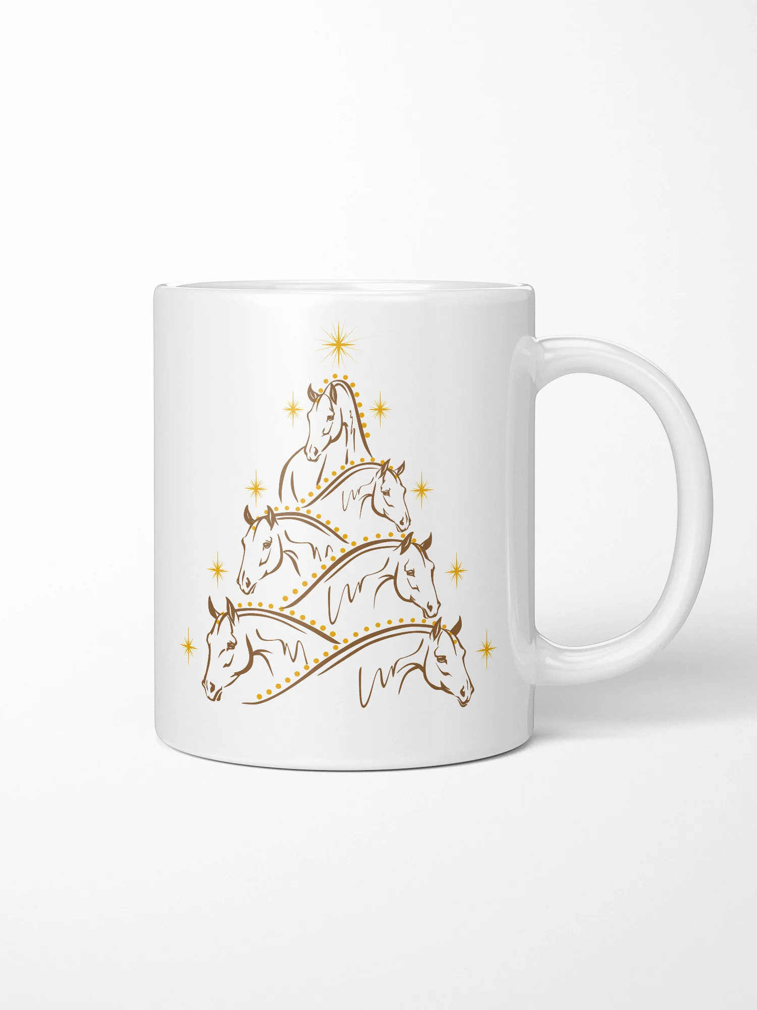 Horsemas Tree Ceramic Mug - Image 3
