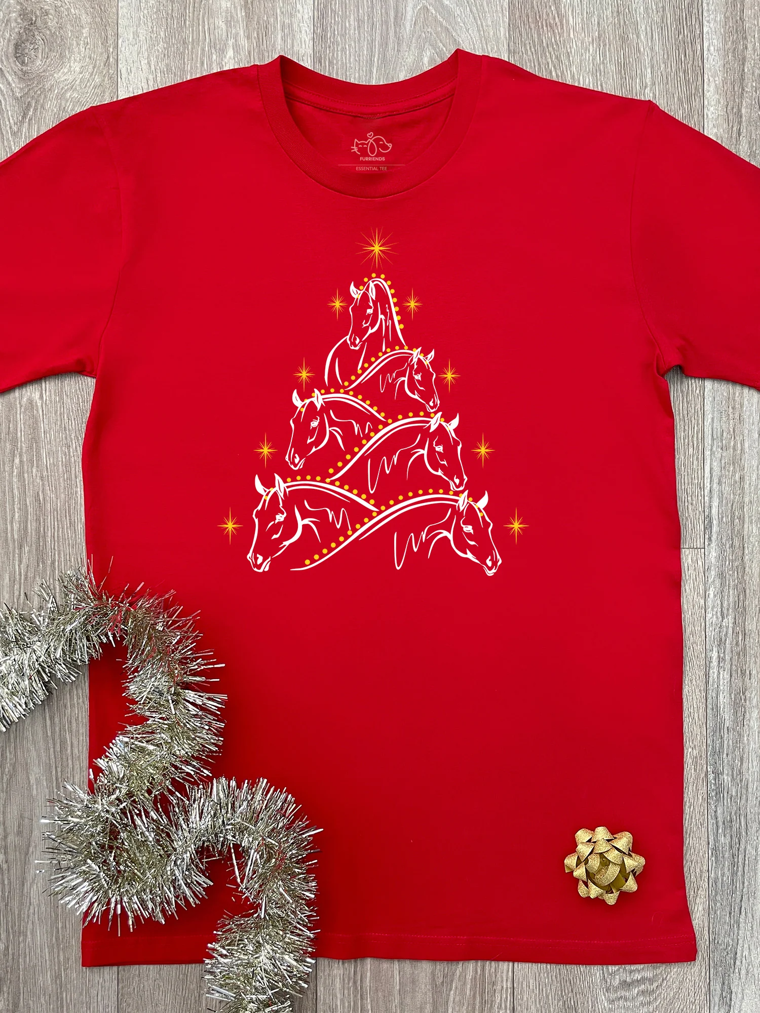 Horsemas Tree Essential Unisex Tee - Image 2