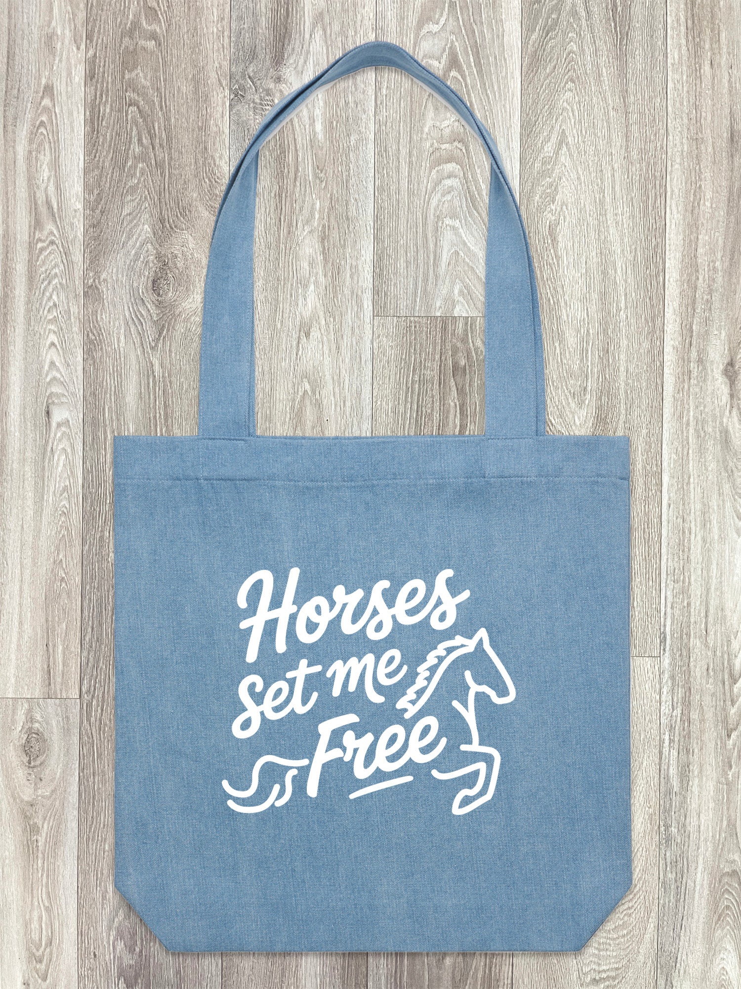 Horses Set Me Free Edith Tote Bag - Image 5