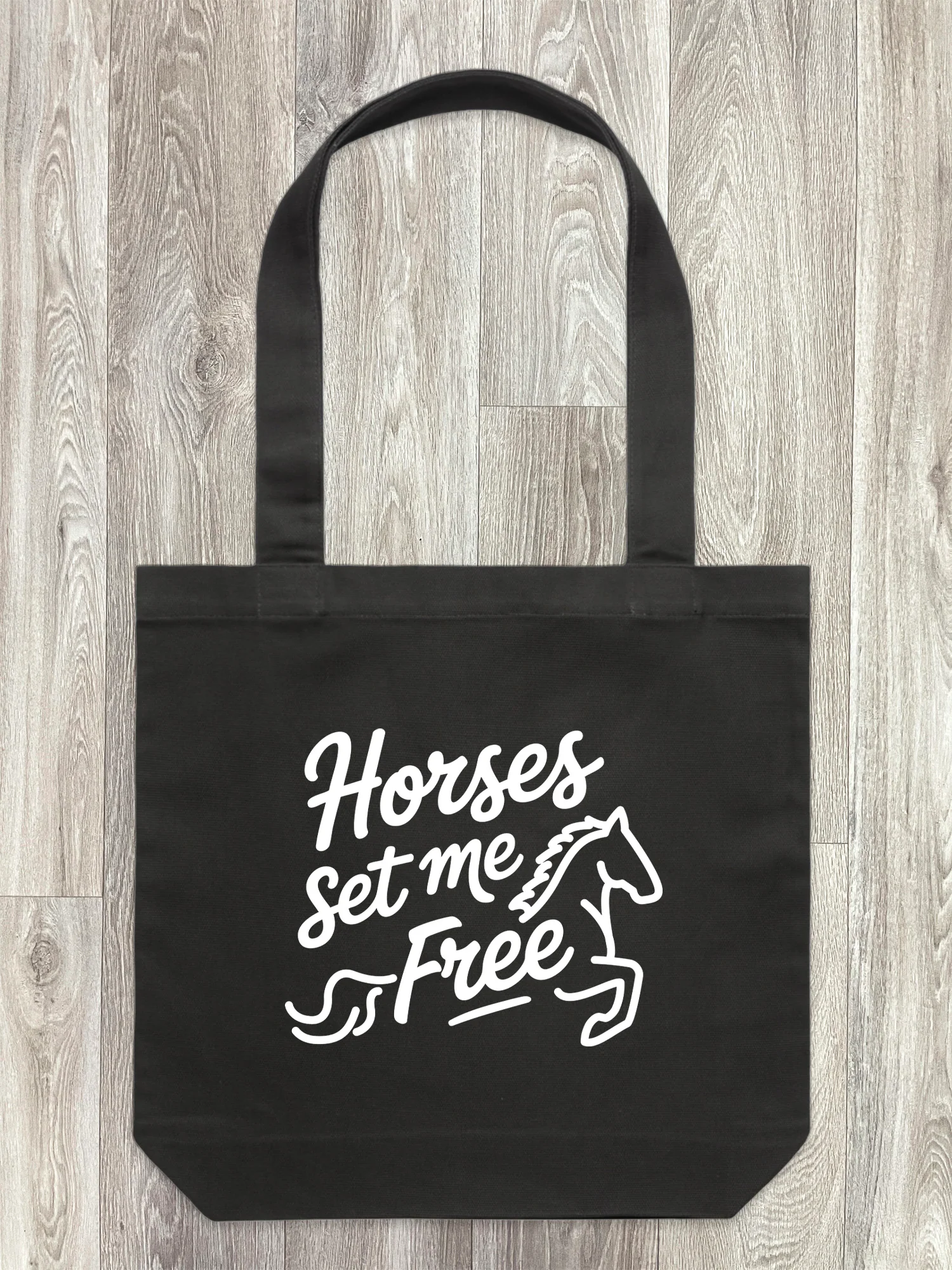 Horses Set Me Free Edith Tote Bag - Image 8