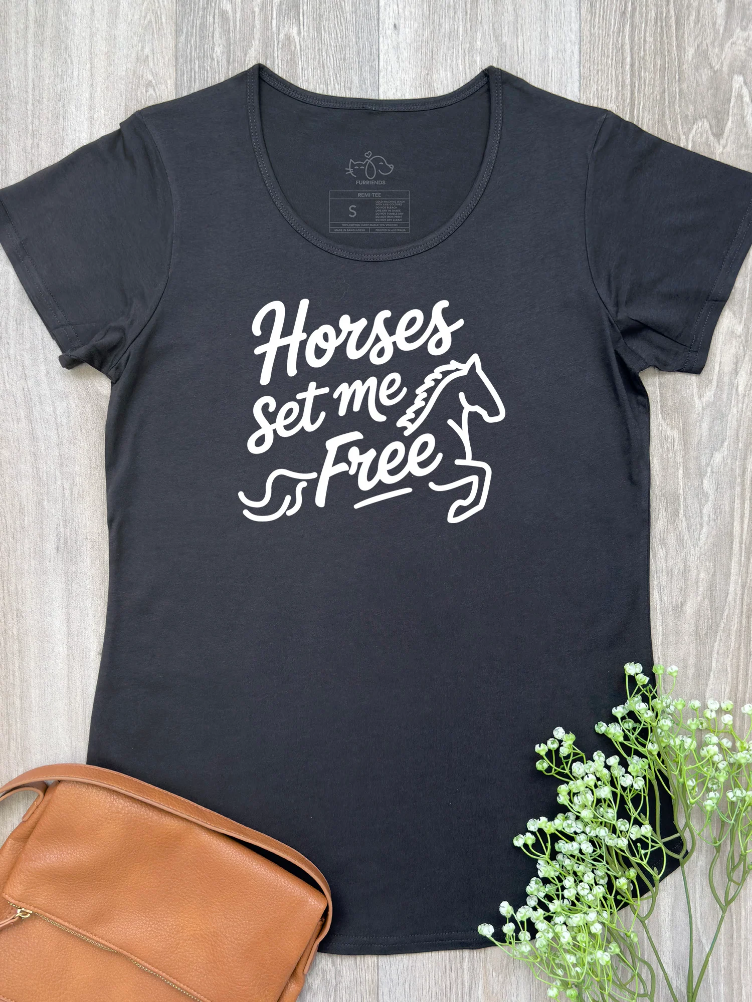 Horses Set Me Free Remi Women's Tee - Image 5