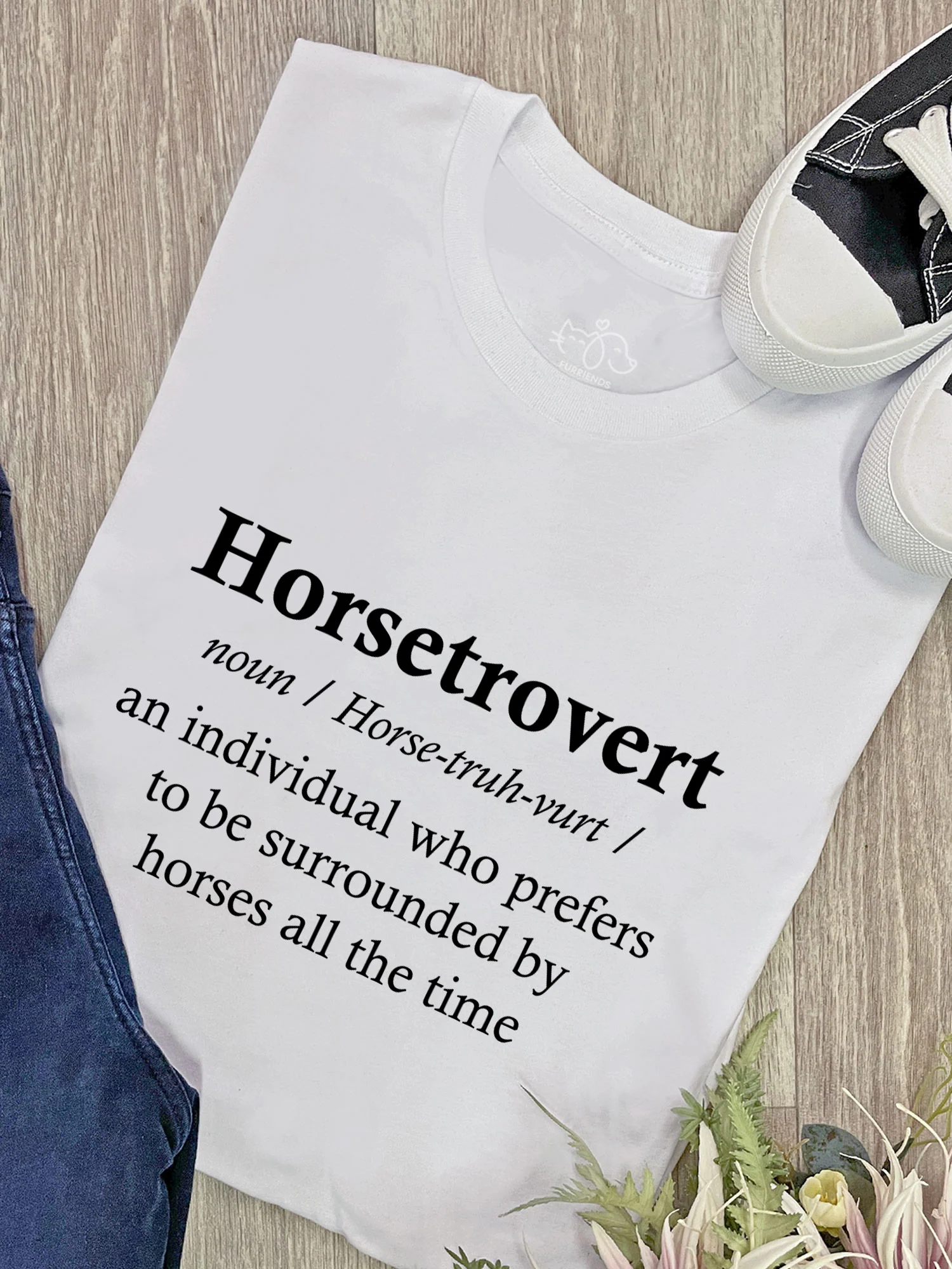 Horsetrovert Ava Women's Regular Fit Tee - Image 5